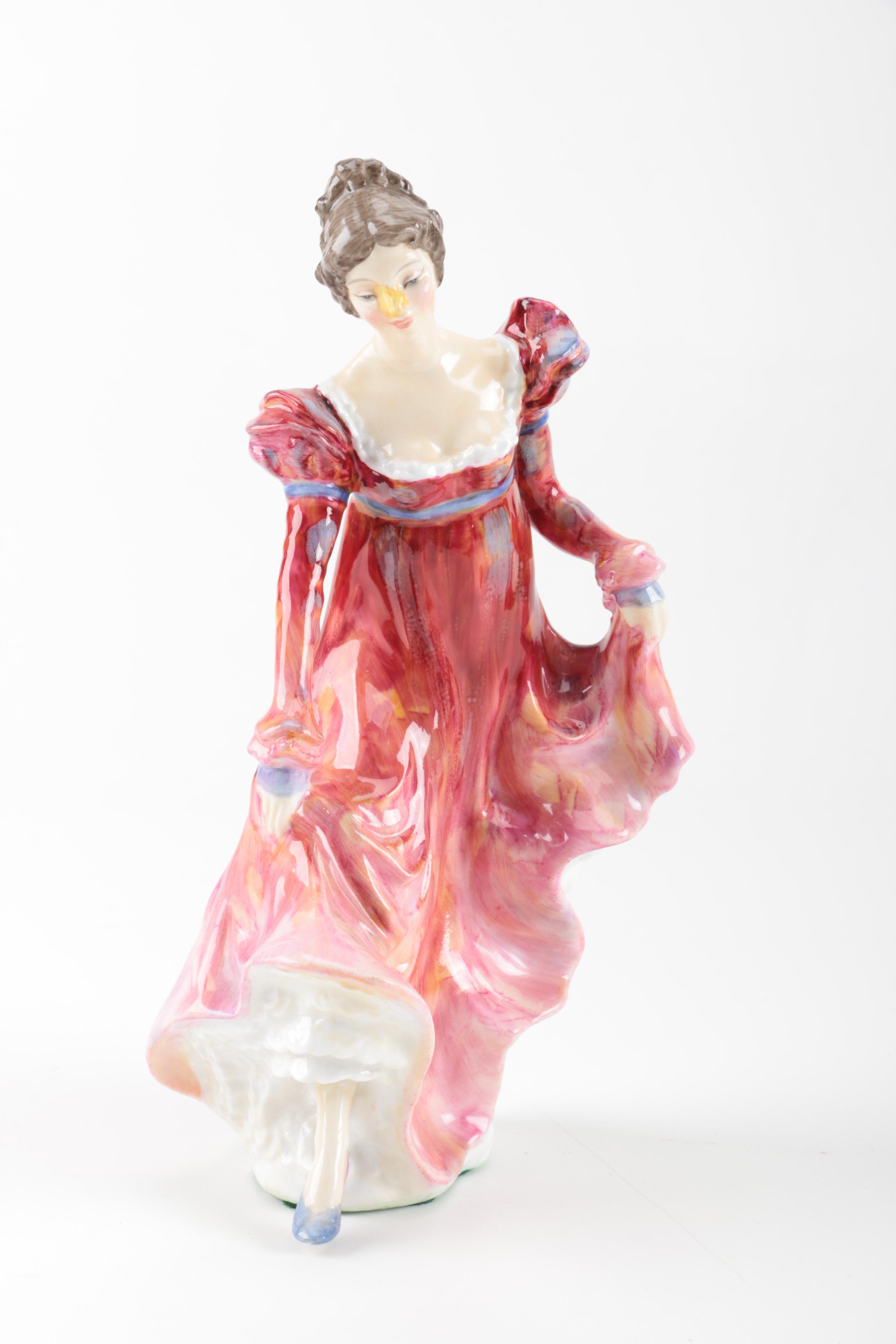 Royal Doulton Figurines Including "Minuet"