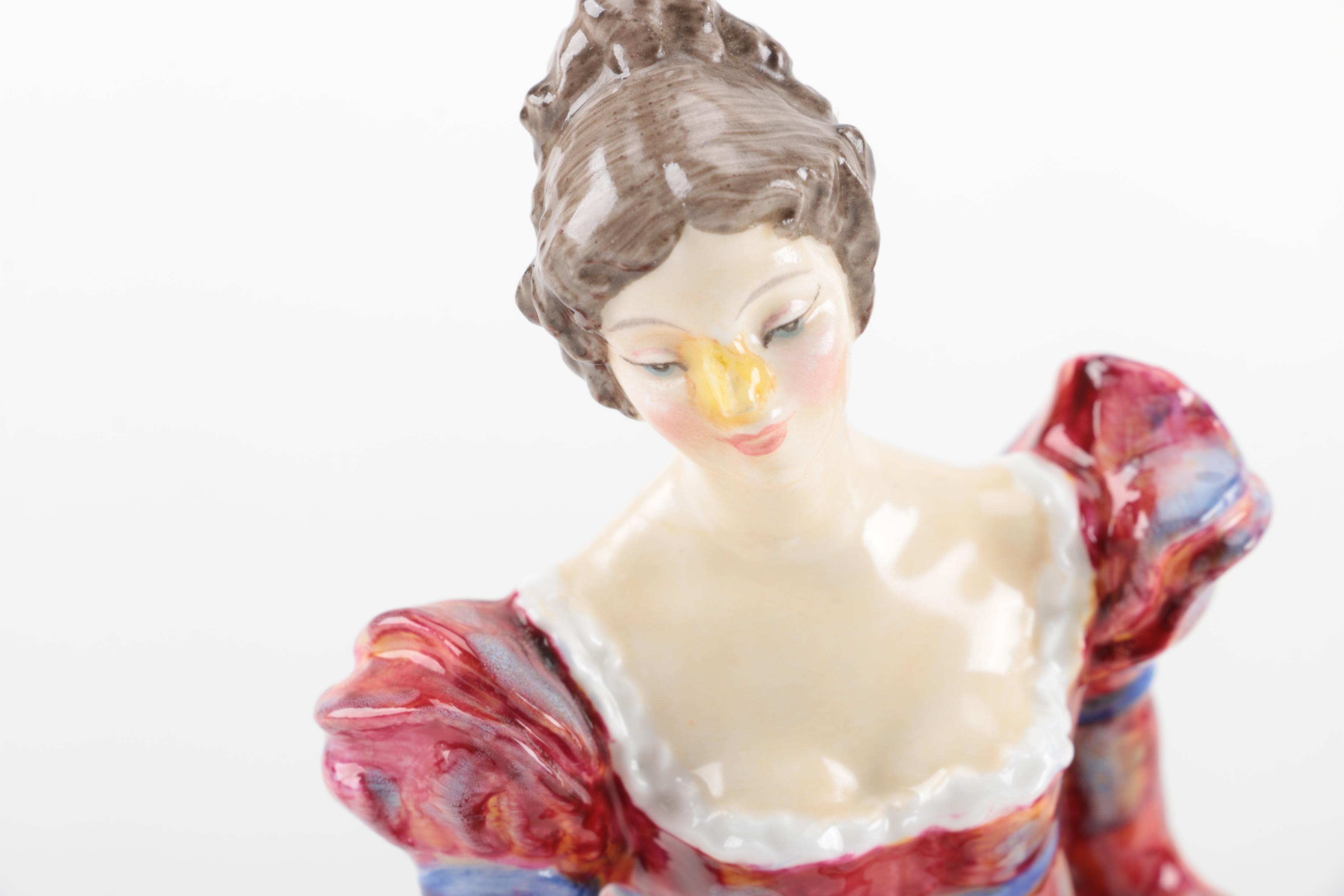 Royal Doulton Figurines Including "Minuet"