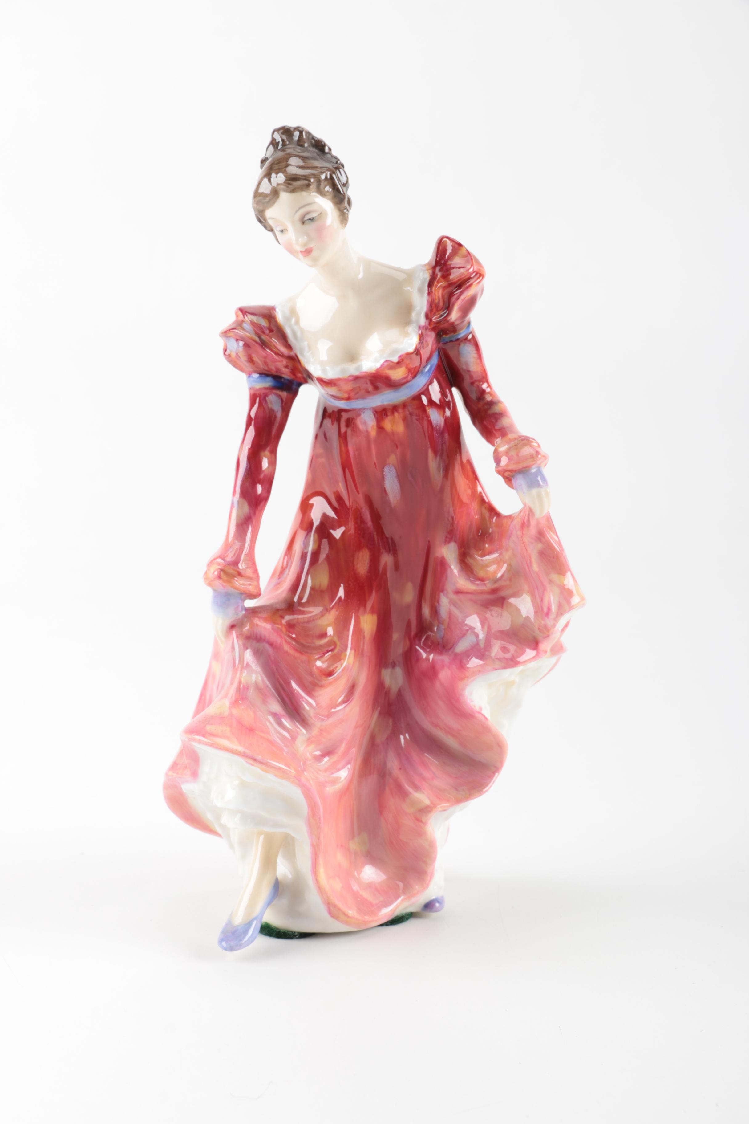 Royal Doulton Figurines Including "Minuet"