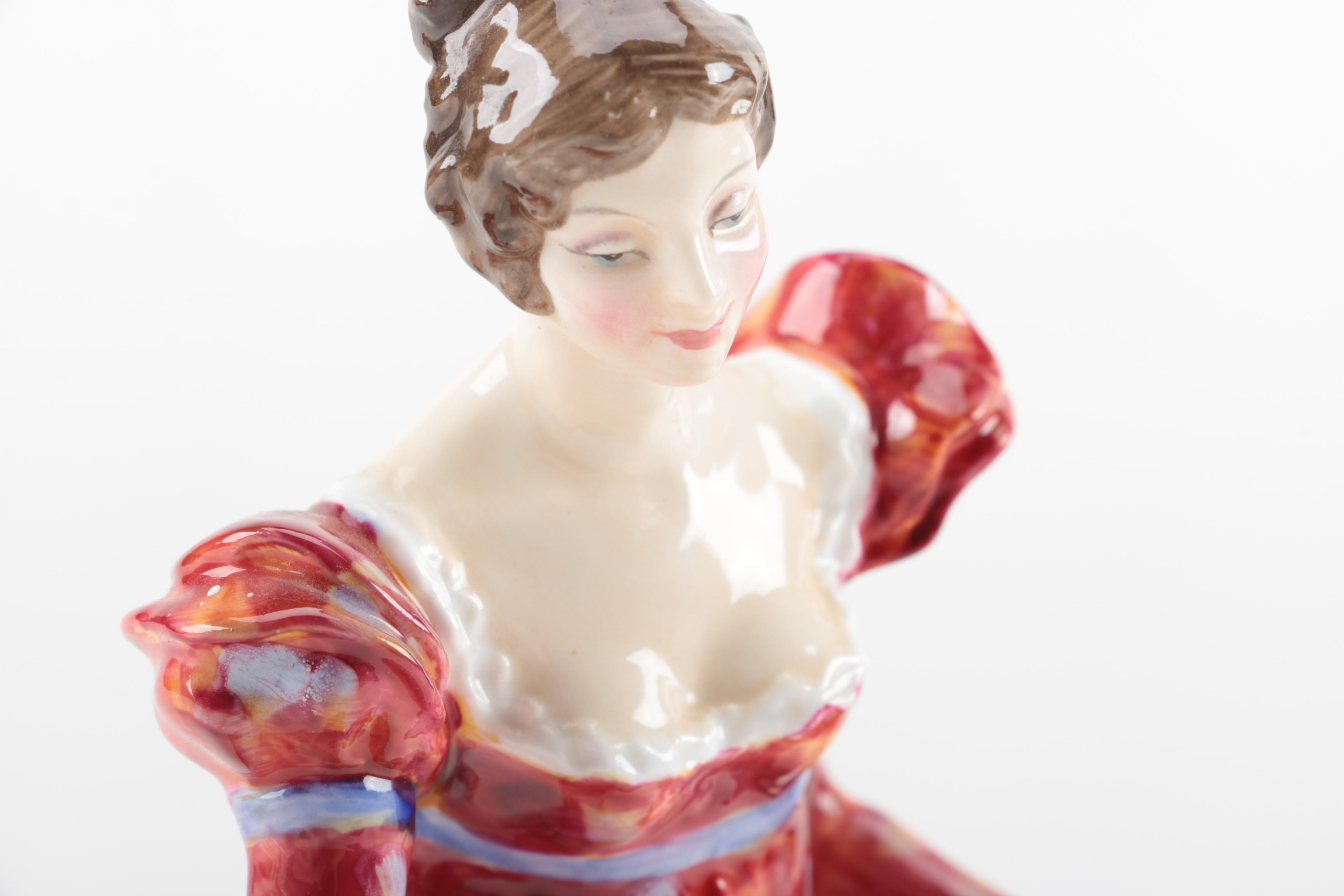 Royal Doulton Figurines Including "Minuet"