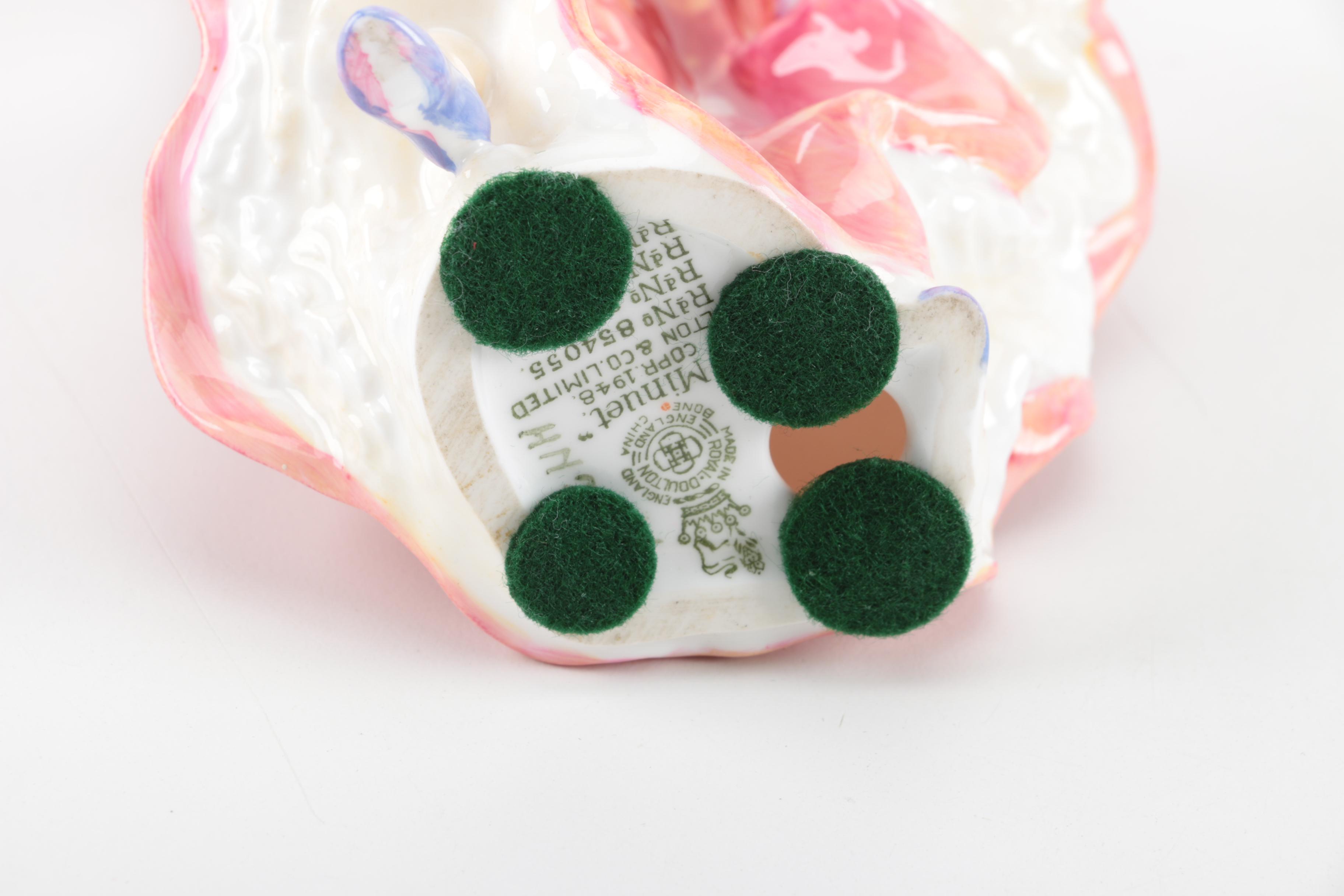 Royal Doulton Figurines Including "Minuet"