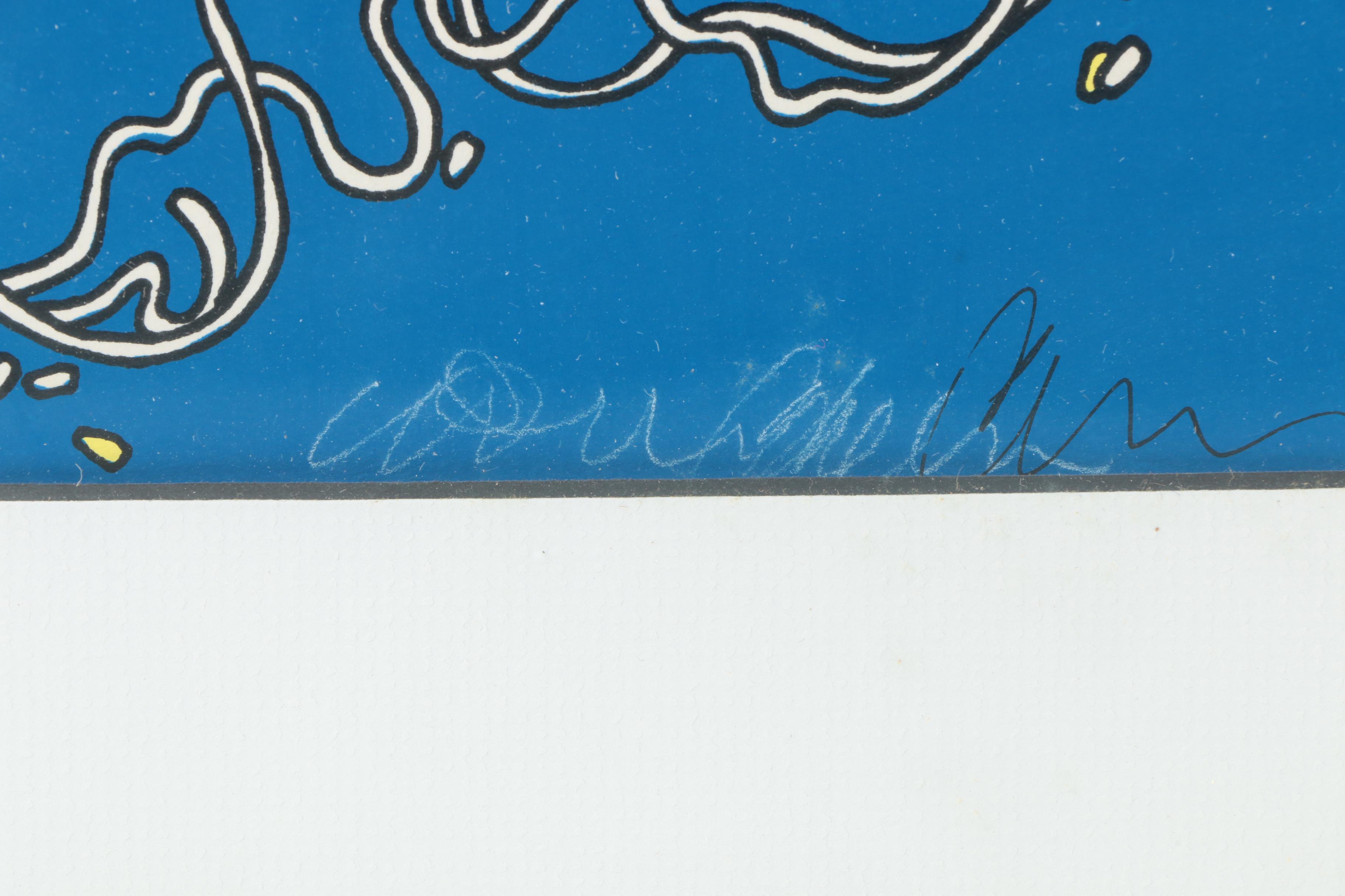 C.L. Cunningham Artist Proof Serigraph on Paper for "The Original Mardi Gras" in Mobile