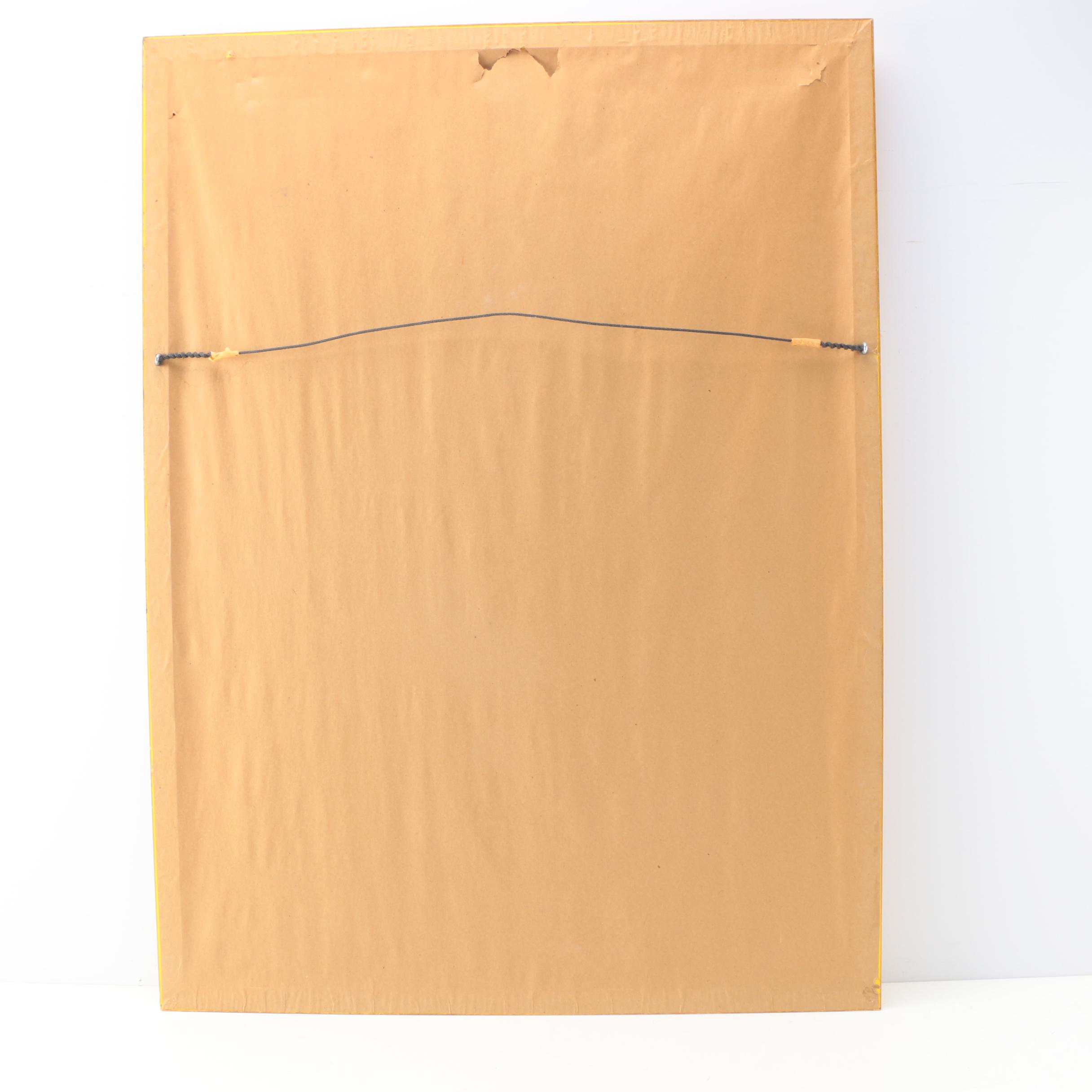 C.L. Cunningham Signed Serigraph on Paper "Queenie"