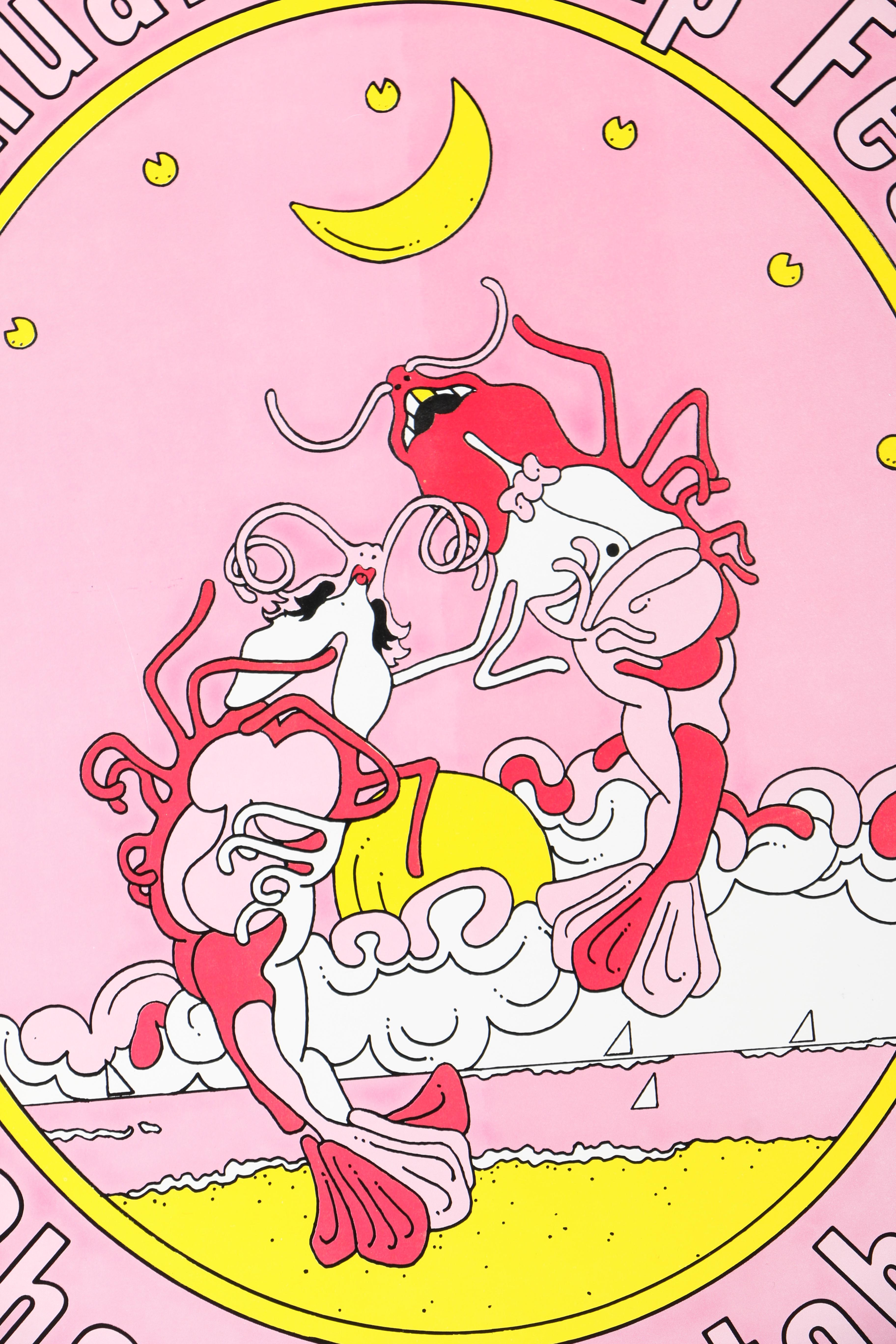 Signed Artist Proof Edition of C.L. Cunningham Shrimp Festival Poster