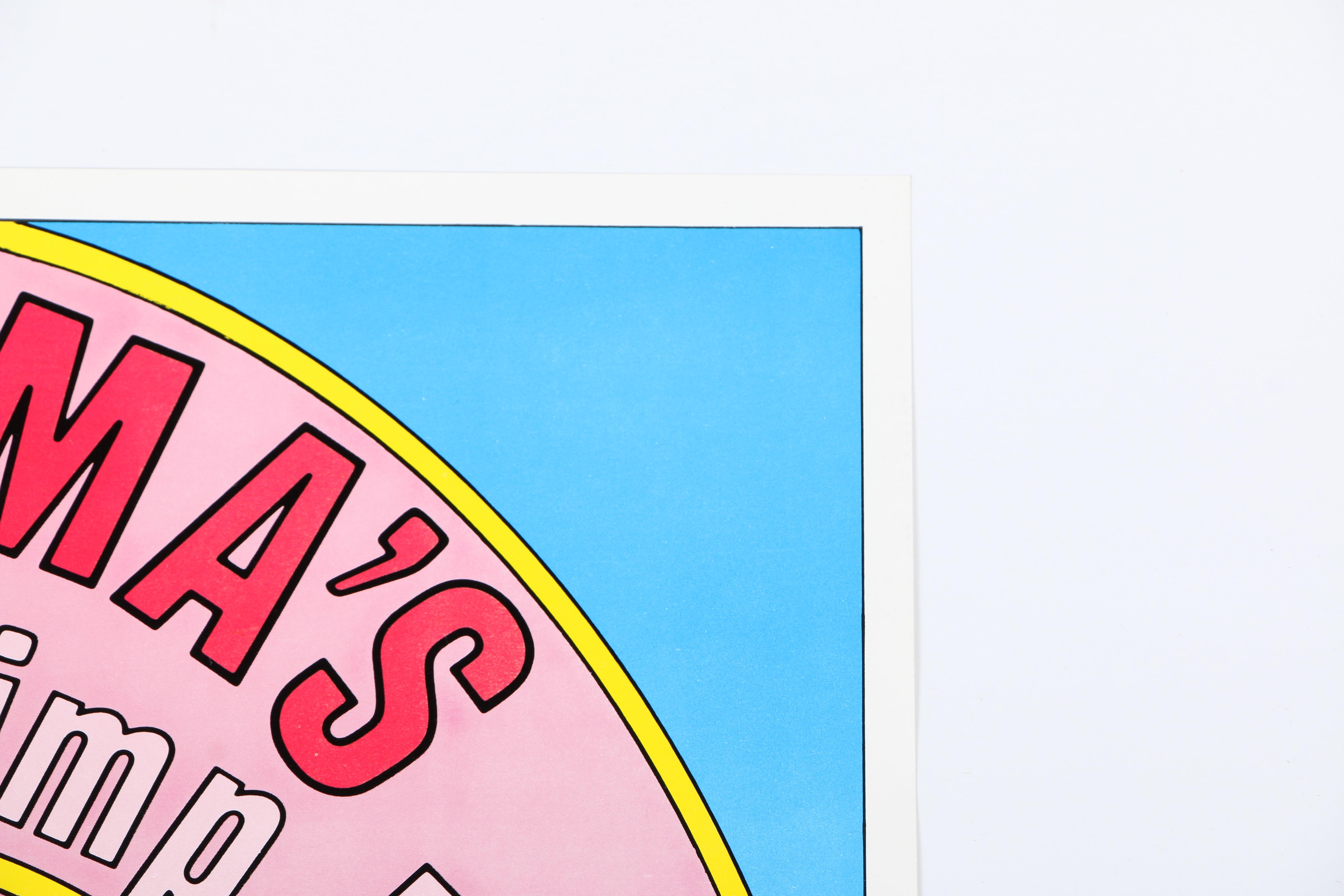 Signed Artist Proof Edition of C.L. Cunningham Shrimp Festival Poster