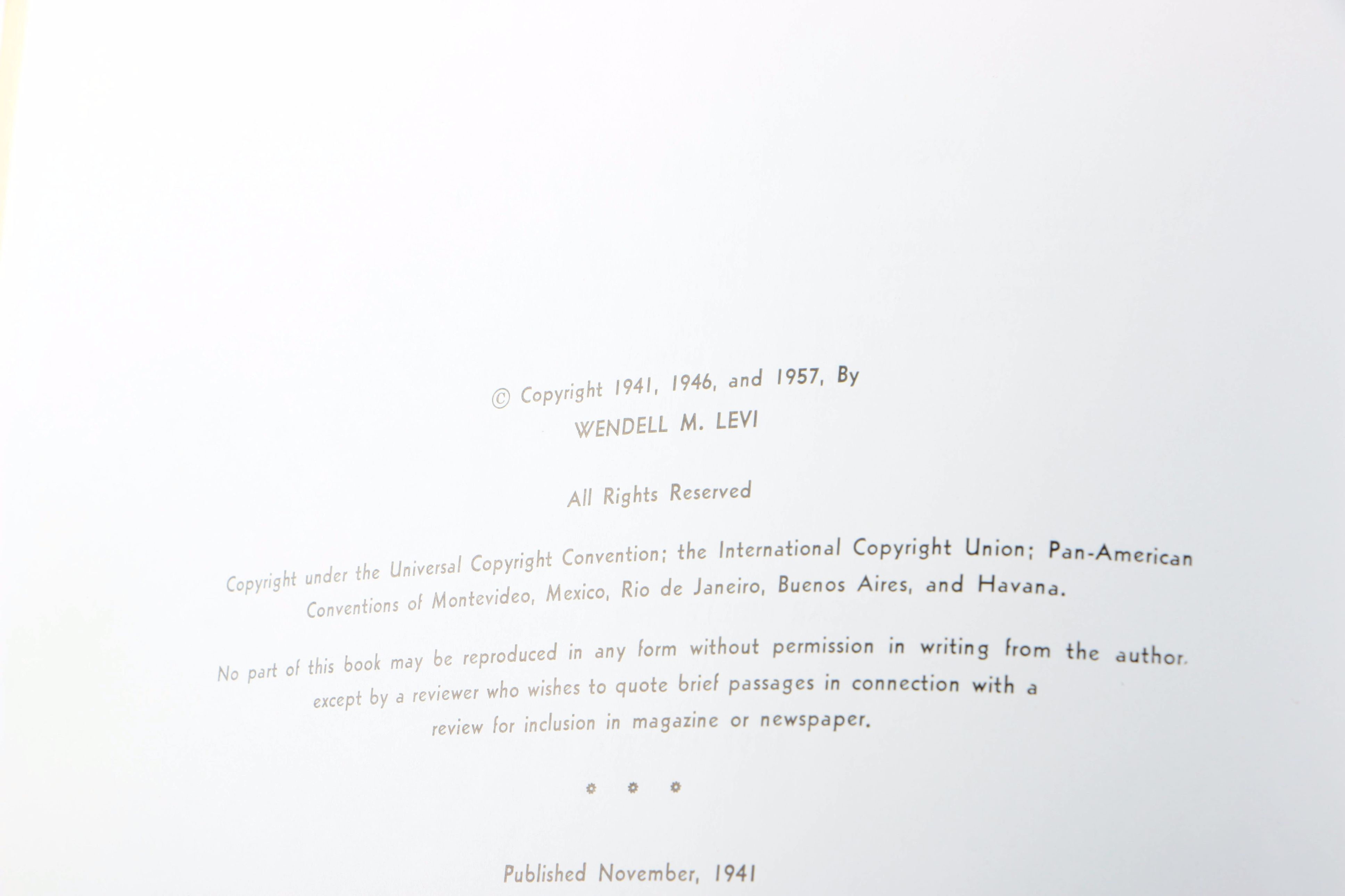 1941 First Trade Edition of "The Pigeon" by Wendell Mitchell Levi