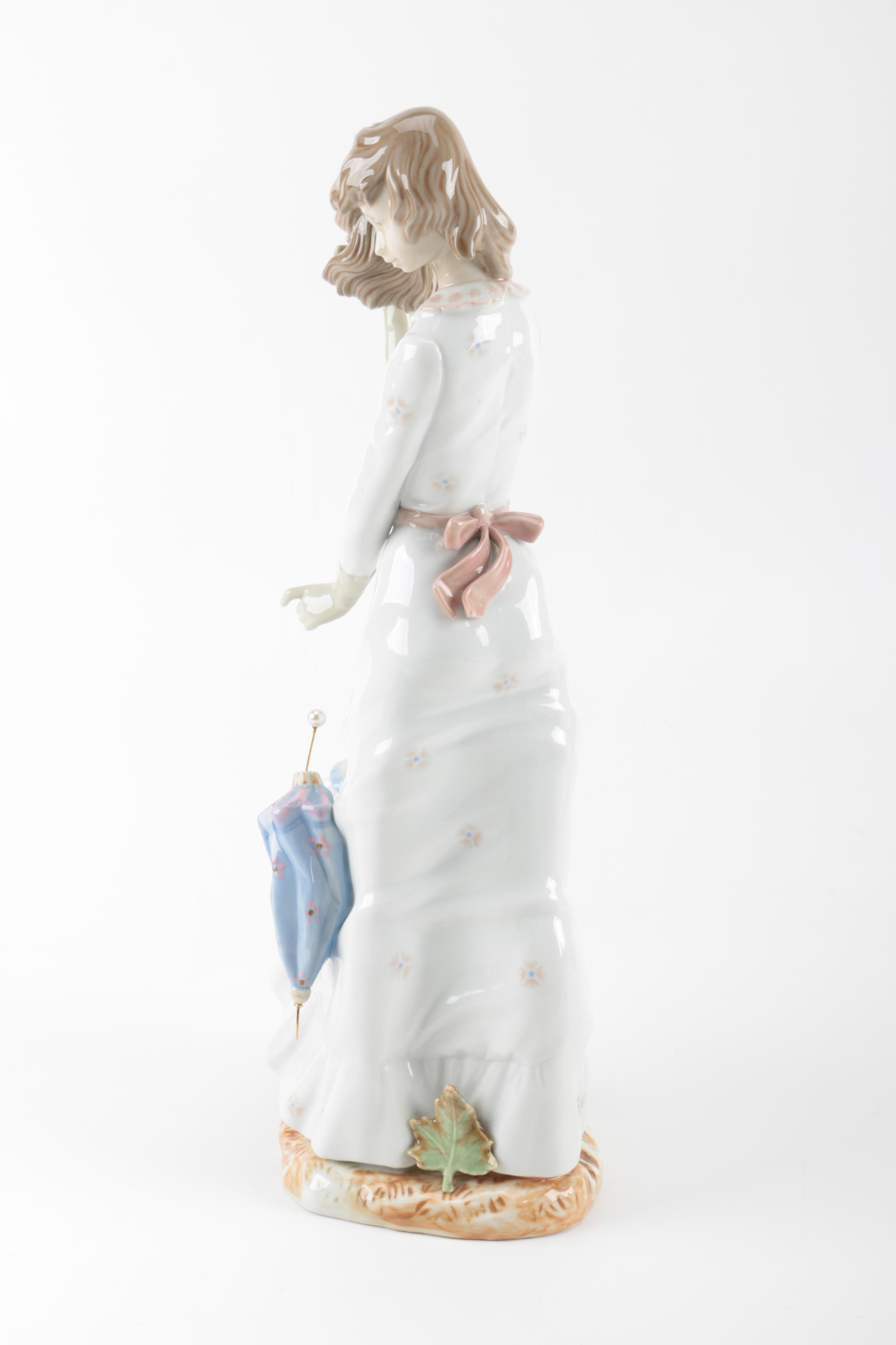 Assorted Ceramic Figurines Including Zaphir and Porceval