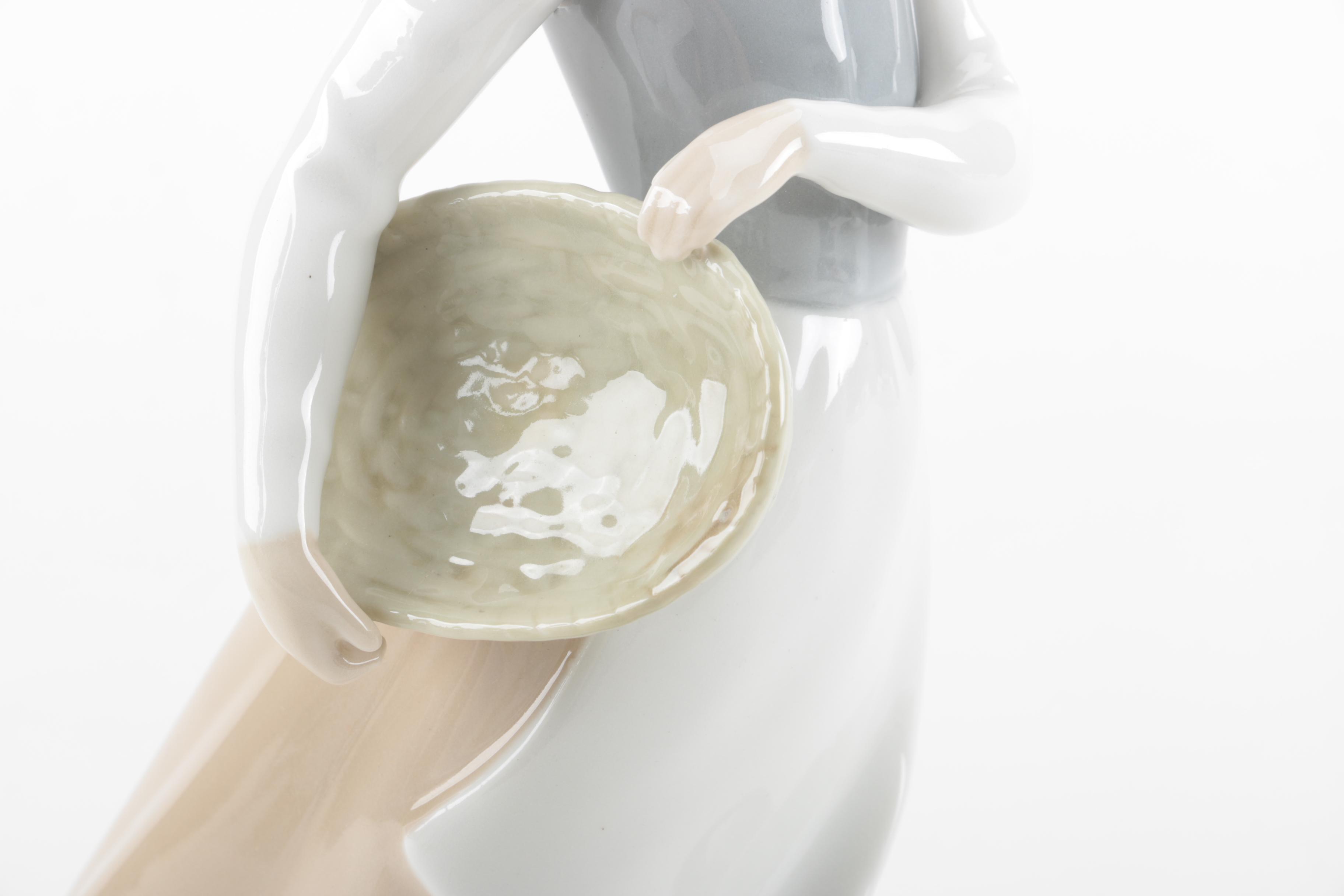 Assorted Ceramic Figurines Including Zaphir and Porceval