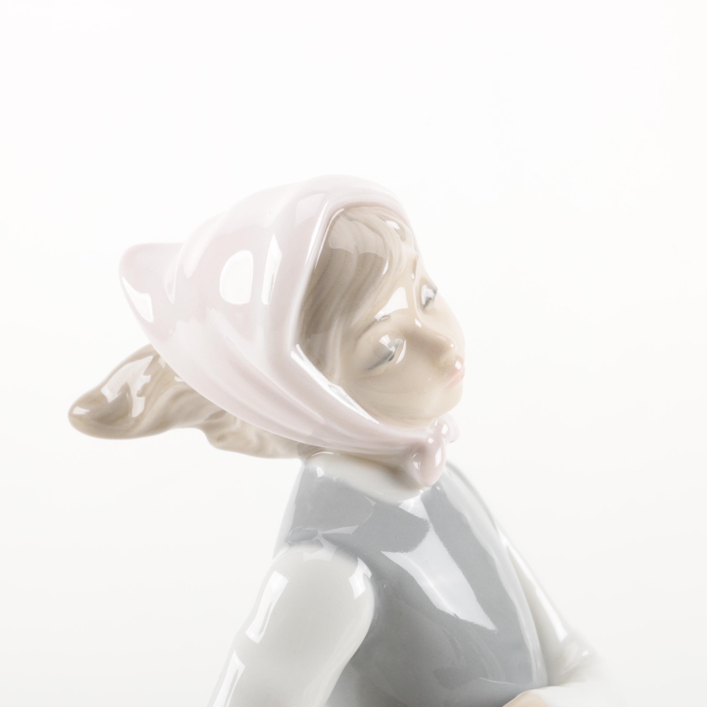 Assorted Ceramic Figurines Including Zaphir and Porceval