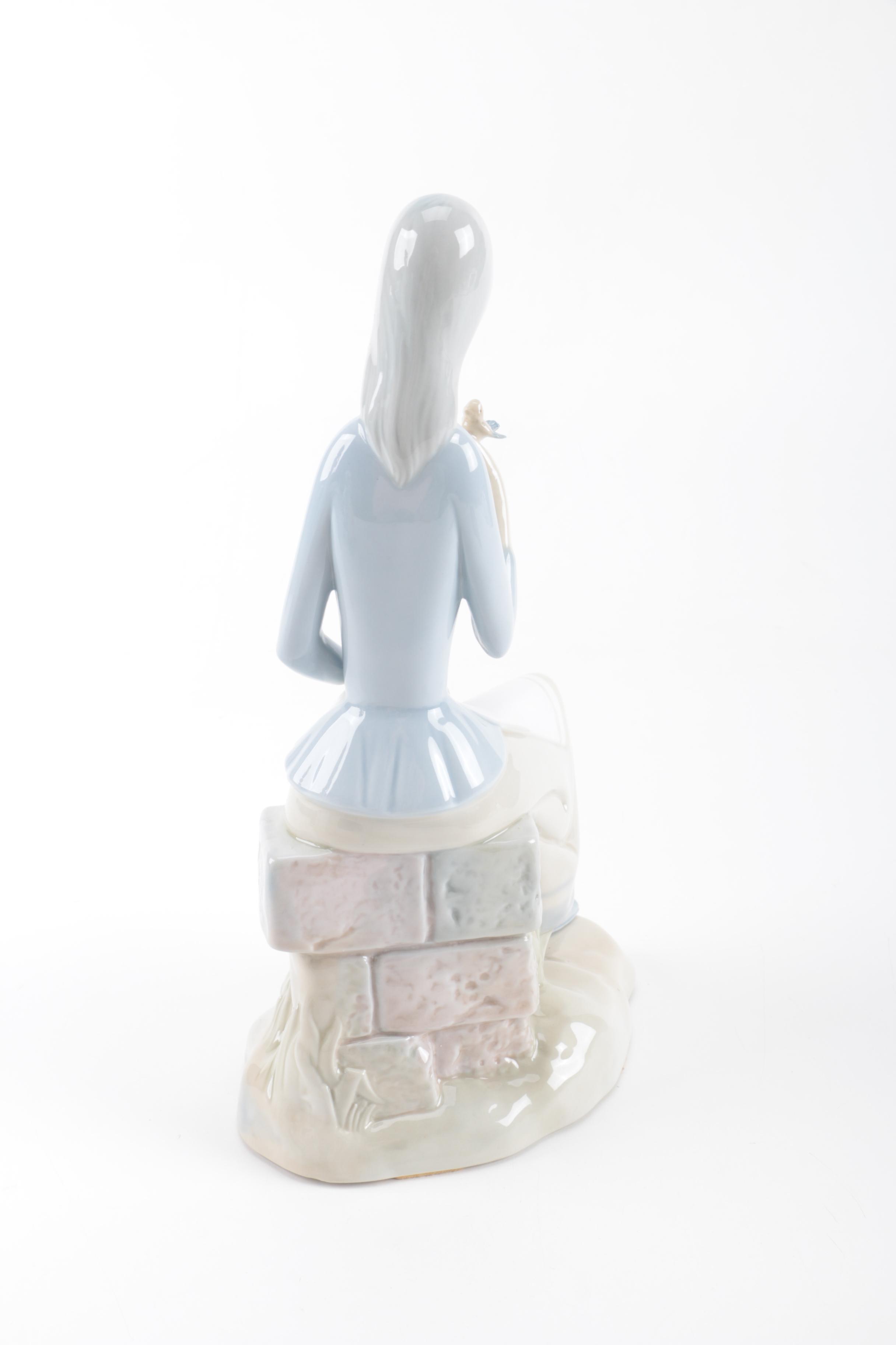 Assorted Ceramic Figurines Including Zaphir and Porceval