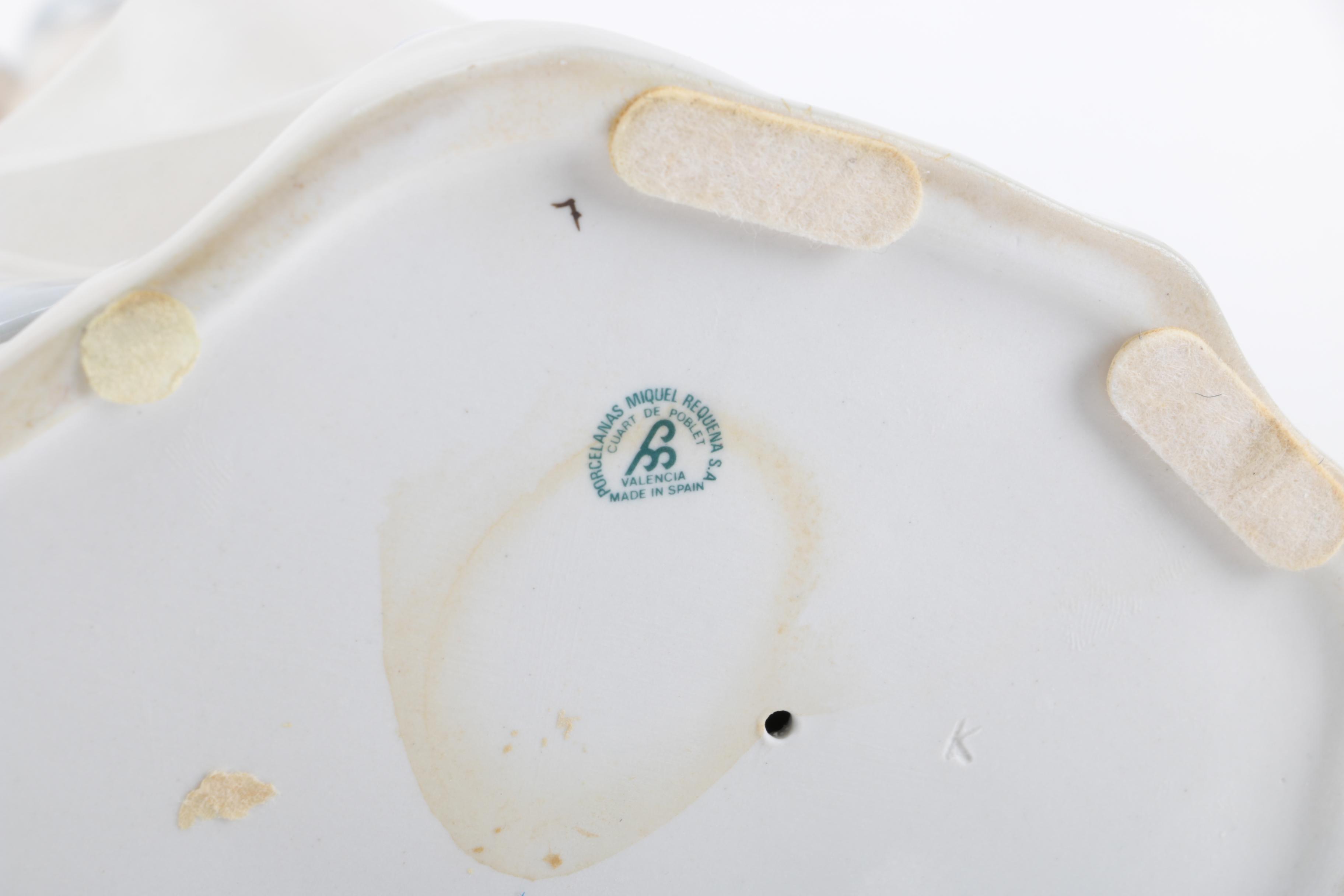 Assorted Ceramic Figurines Including Zaphir and Porceval