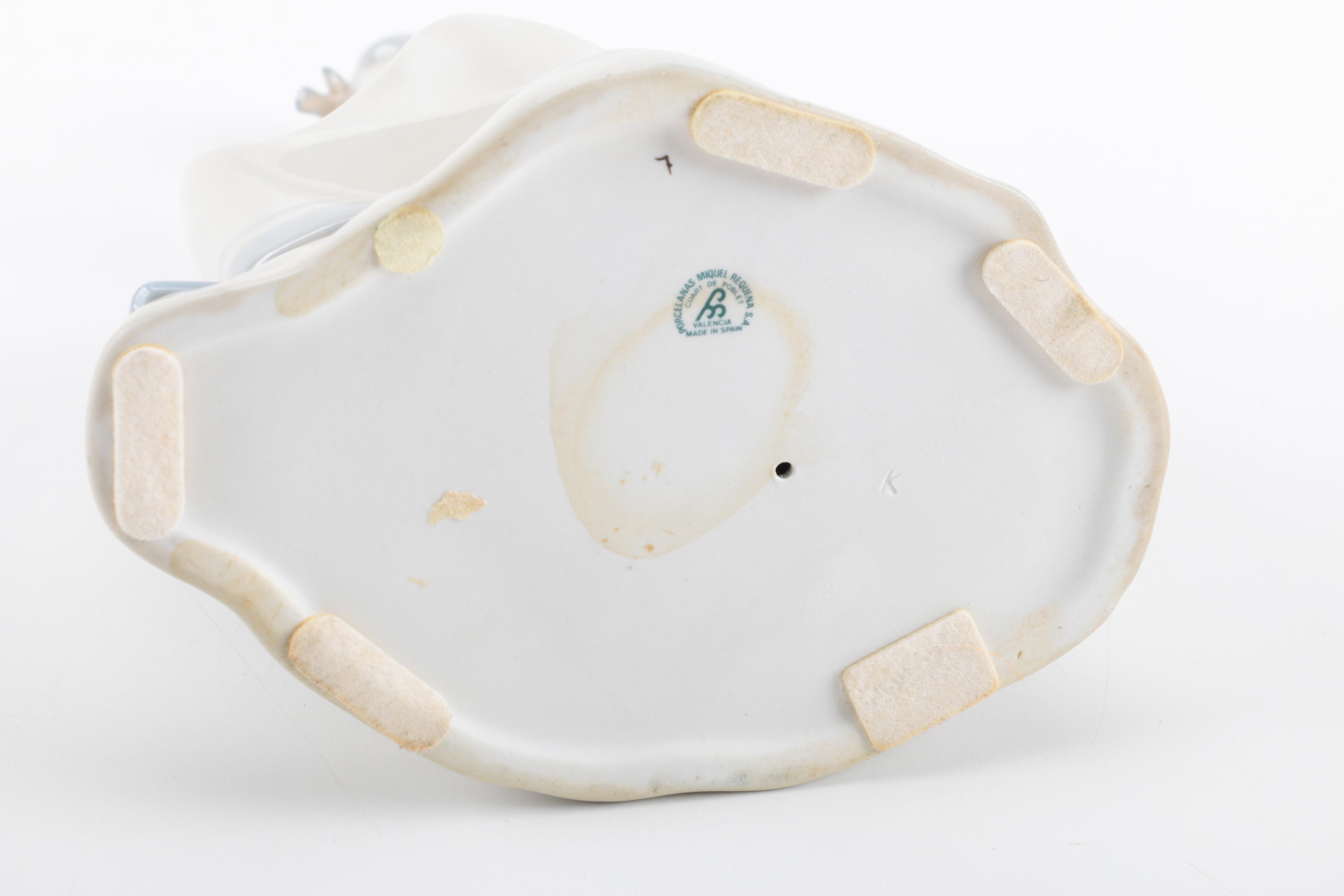 Assorted Ceramic Figurines Including Zaphir and Porceval