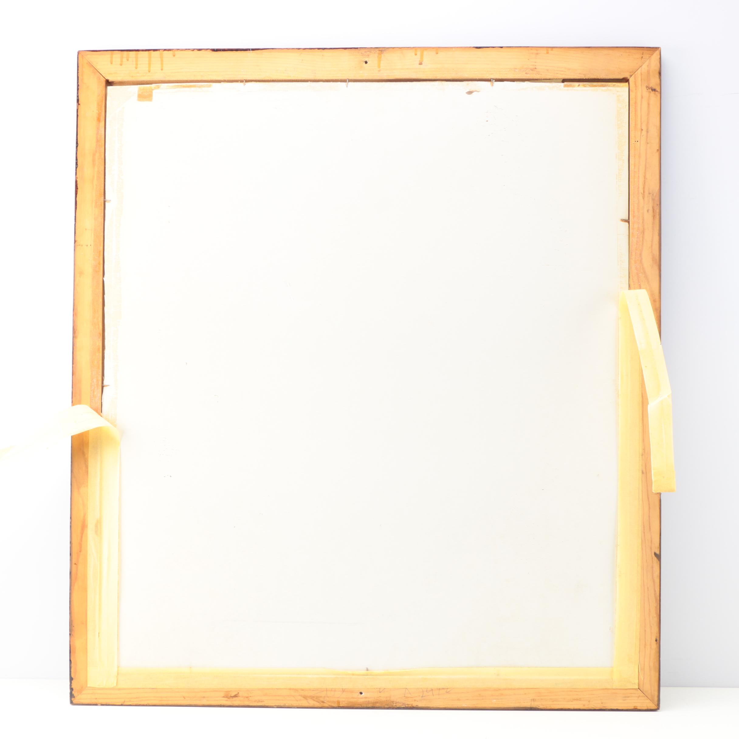 C.L. Cunningham Signed Serigraph on Paper "The Original Mardi Gras Mobile"