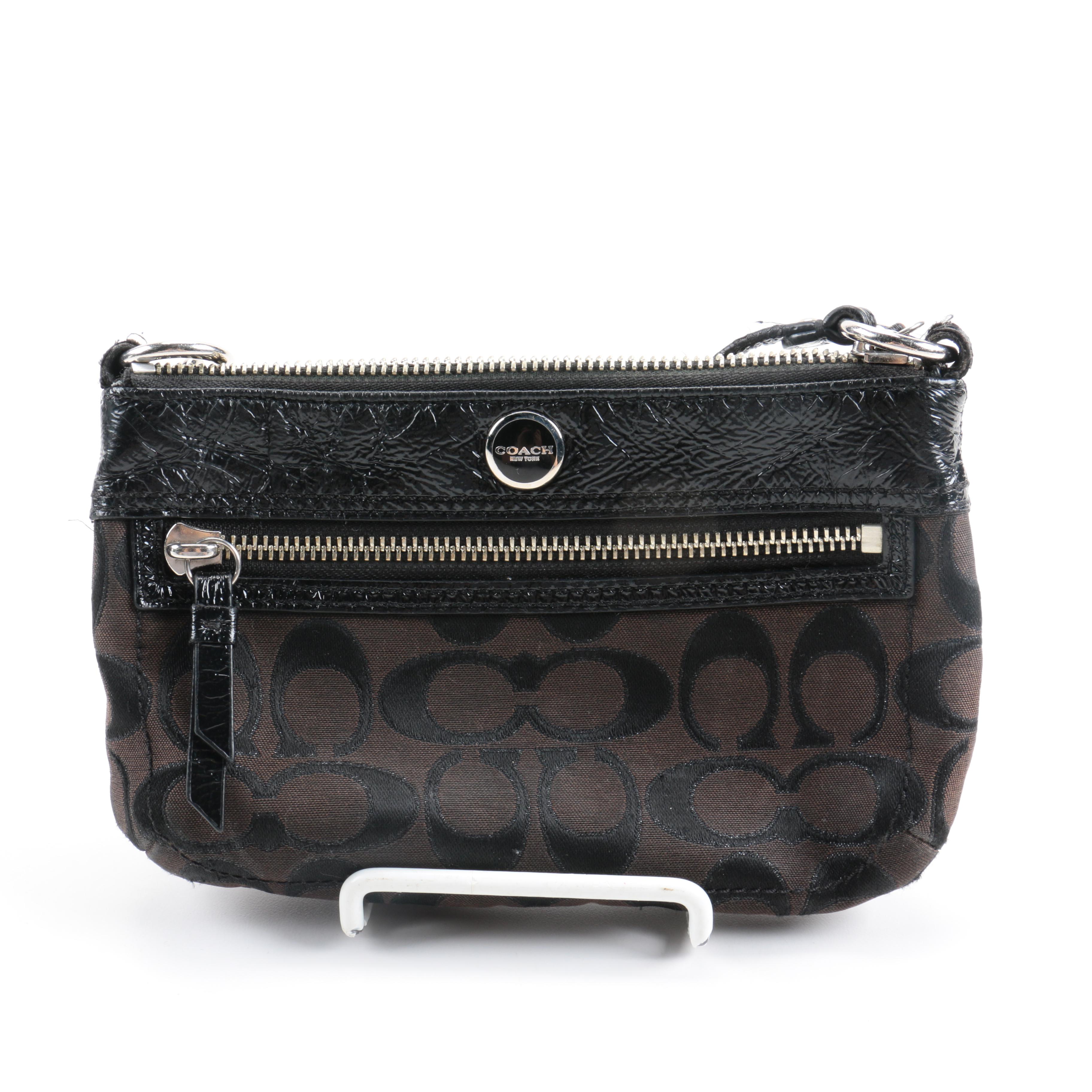 Coach Signature Wristlet