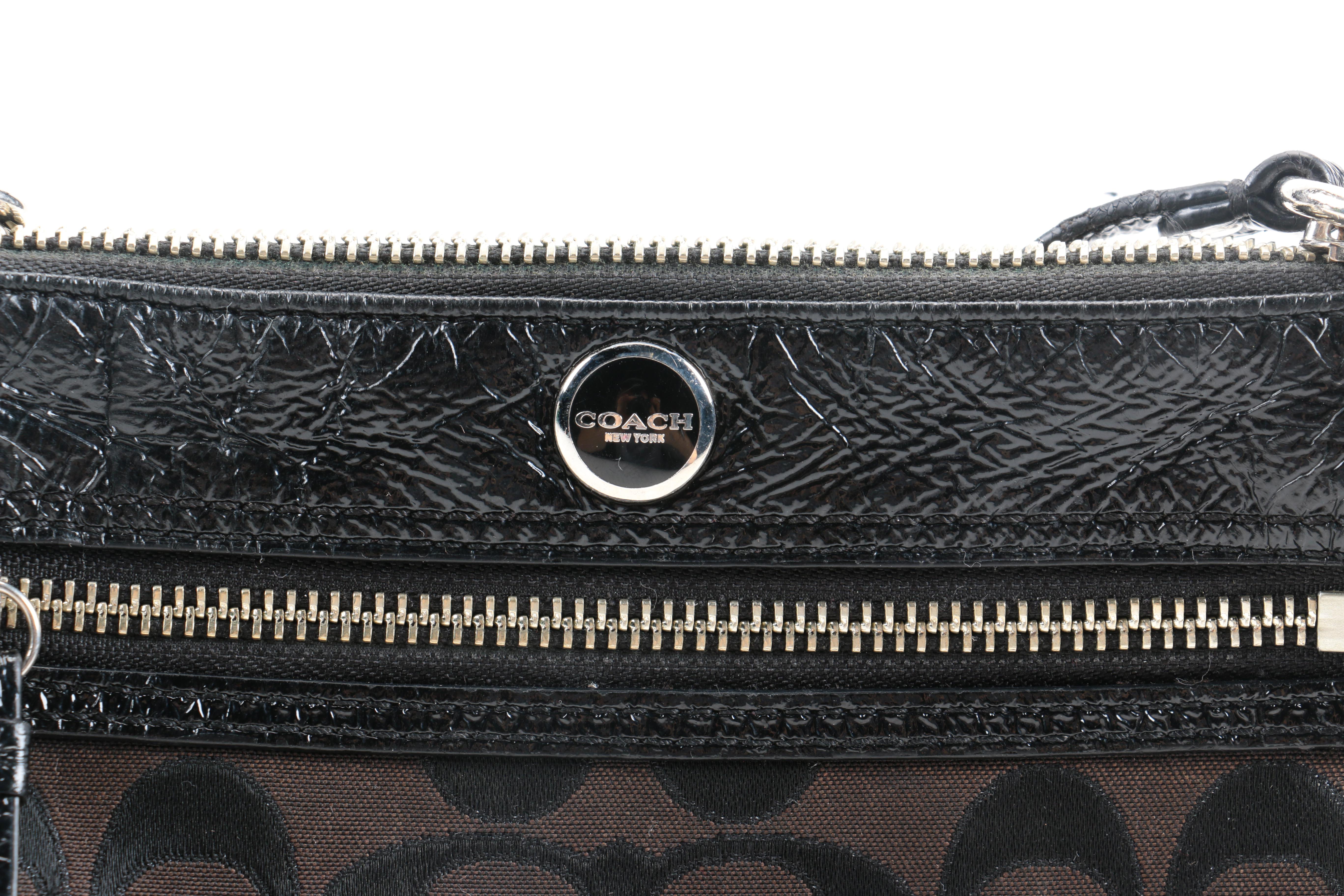 Coach Signature Wristlet