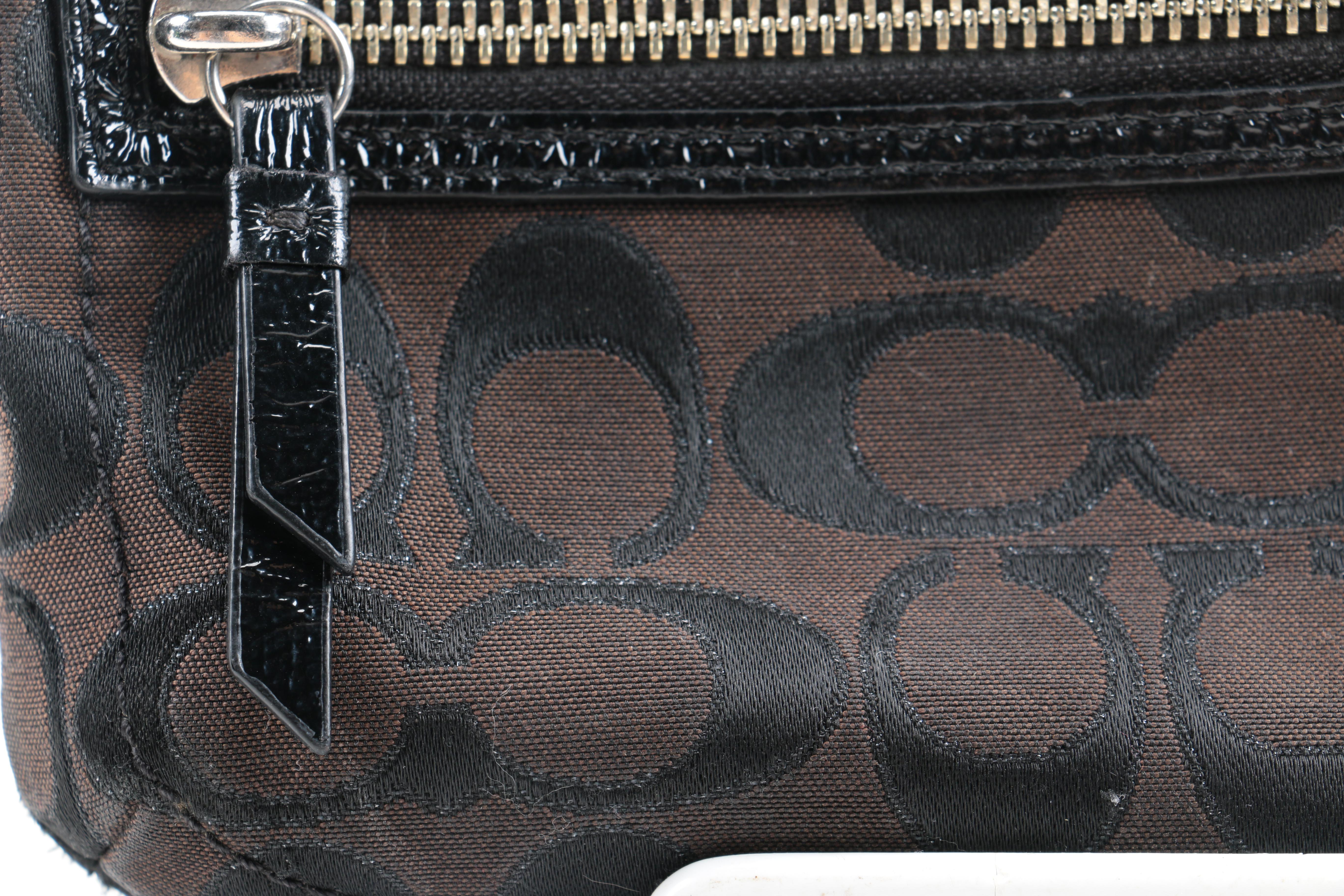 Coach Signature Wristlet