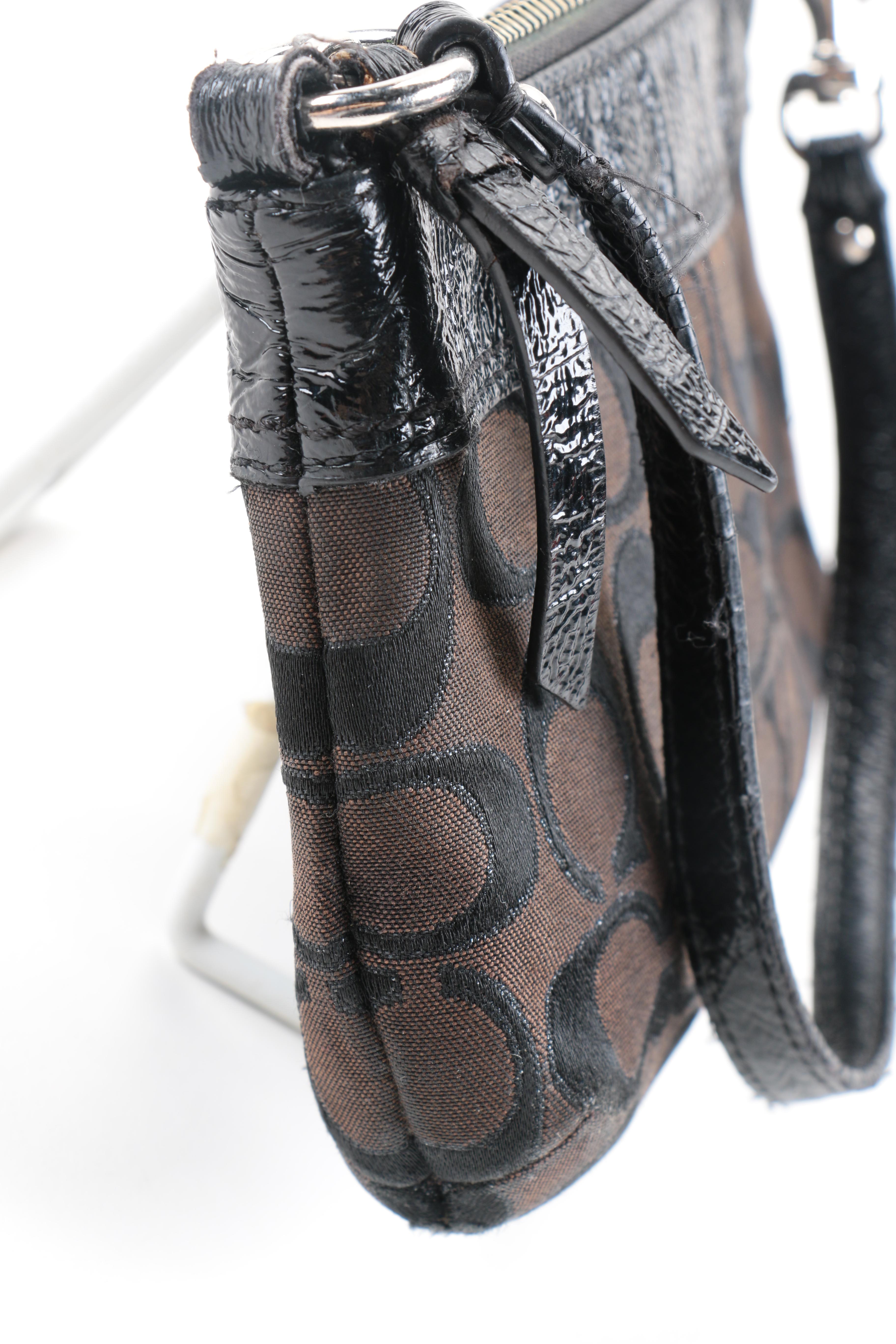 Coach Signature Wristlet