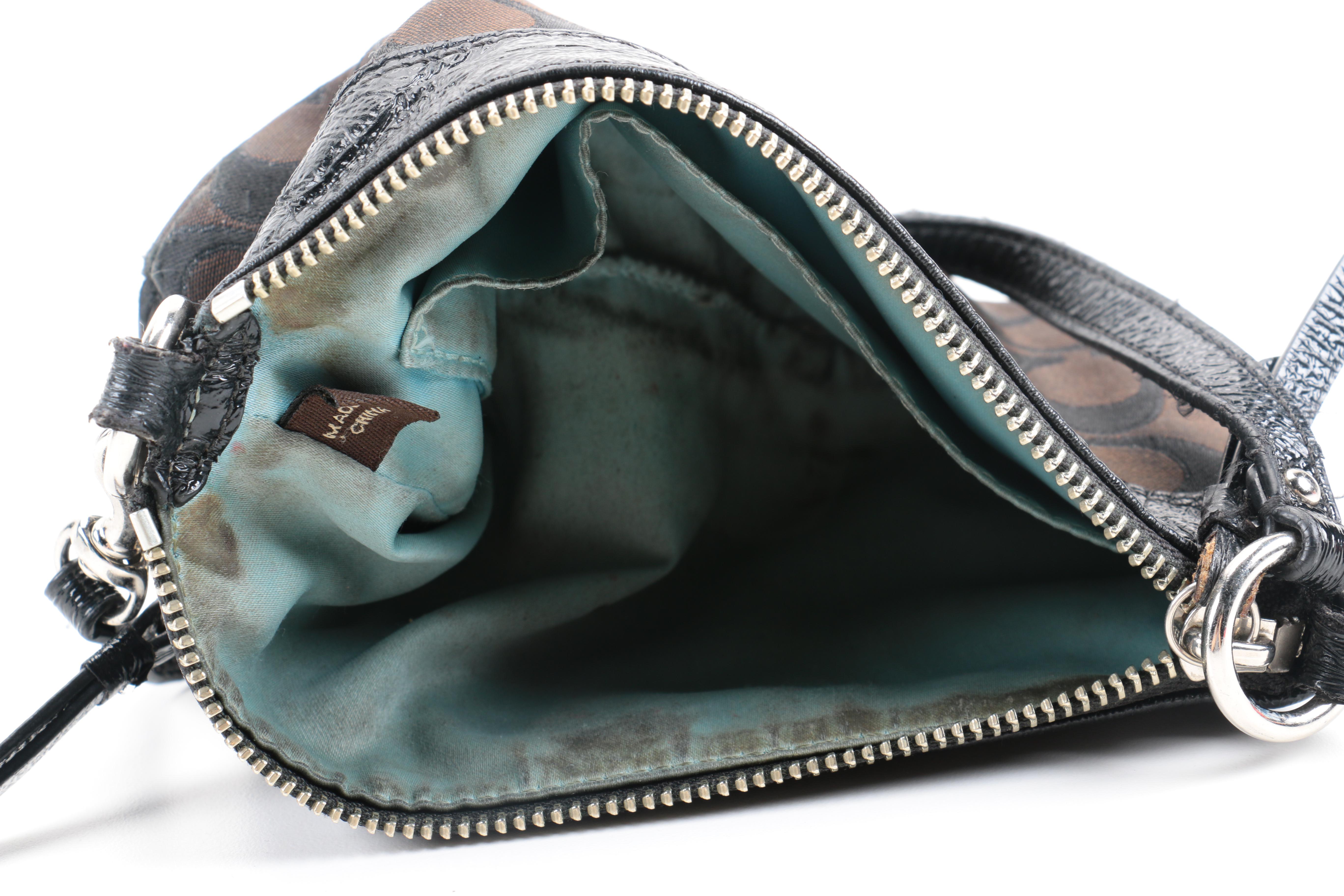 Coach Signature Wristlet