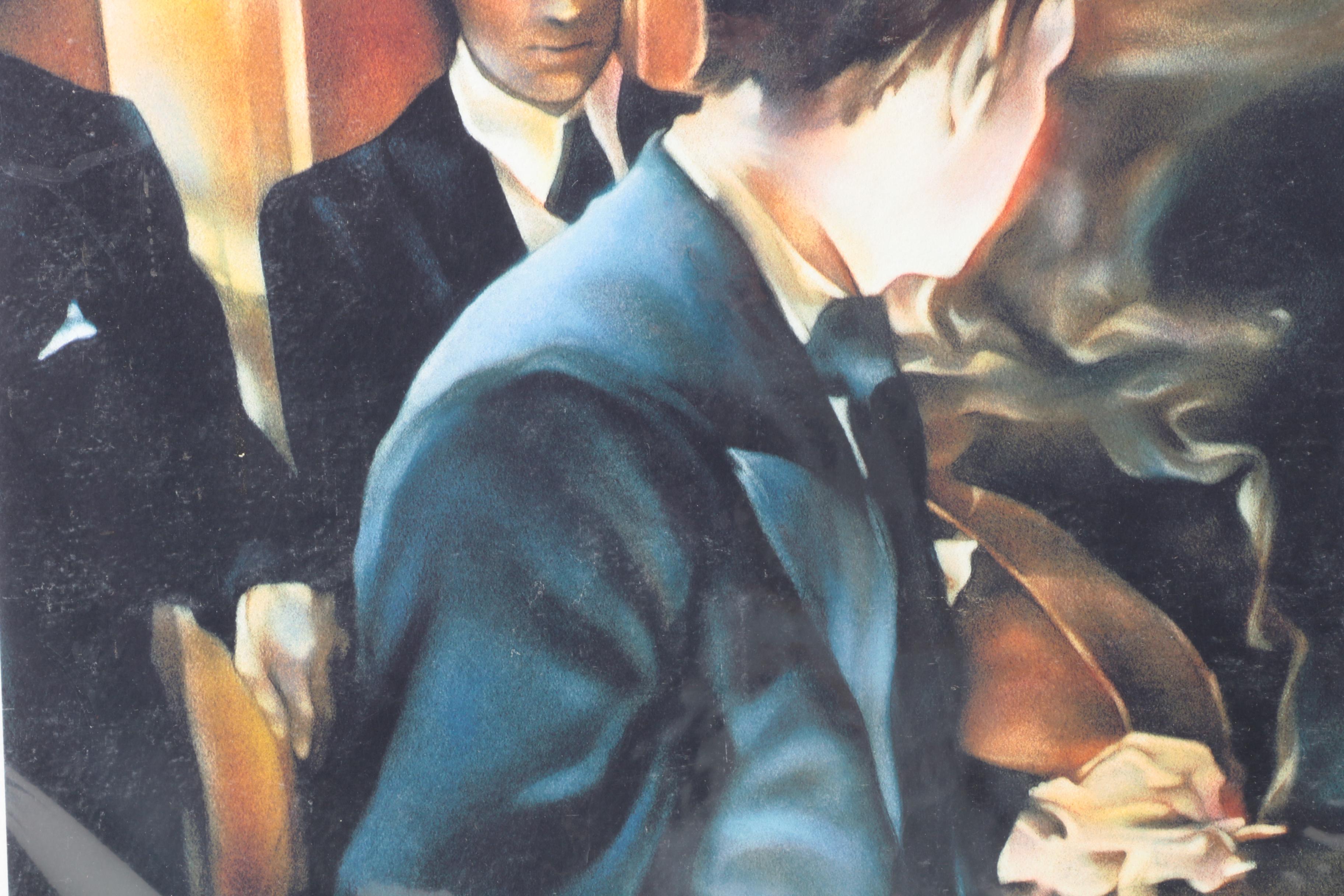 C. L. Cunningham Limited Edition on Somerset Giclee Prints of Bar Room Scenes