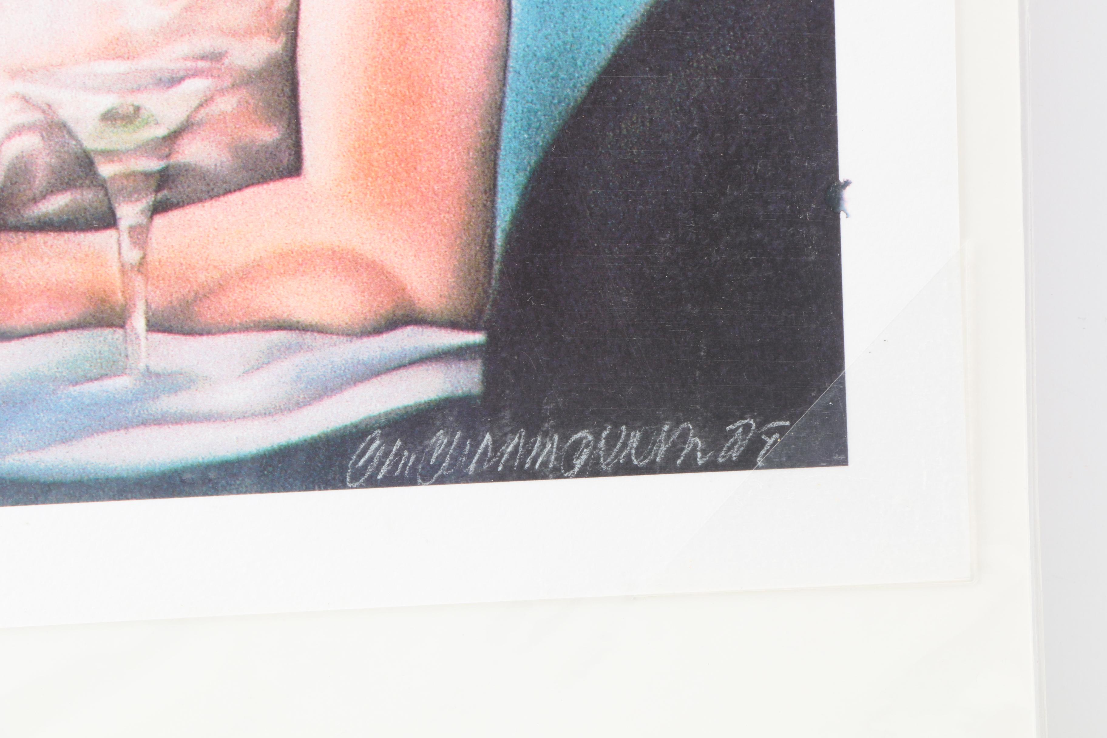 C. L. Cunningham Limited Edition on Somerset Giclee Prints of Bar Room Scenes