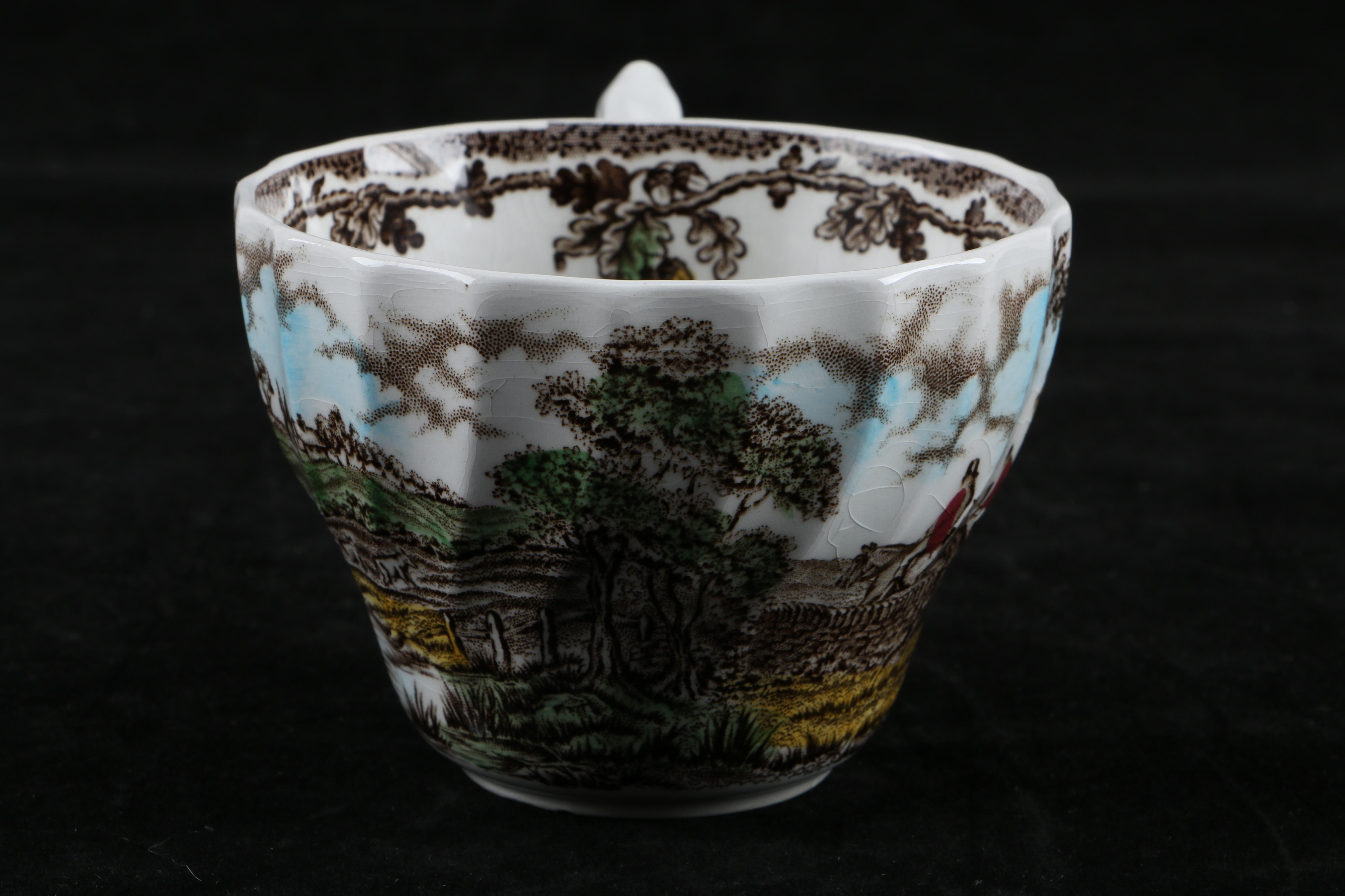 Vintage Myotts "Country Life" China Teacups