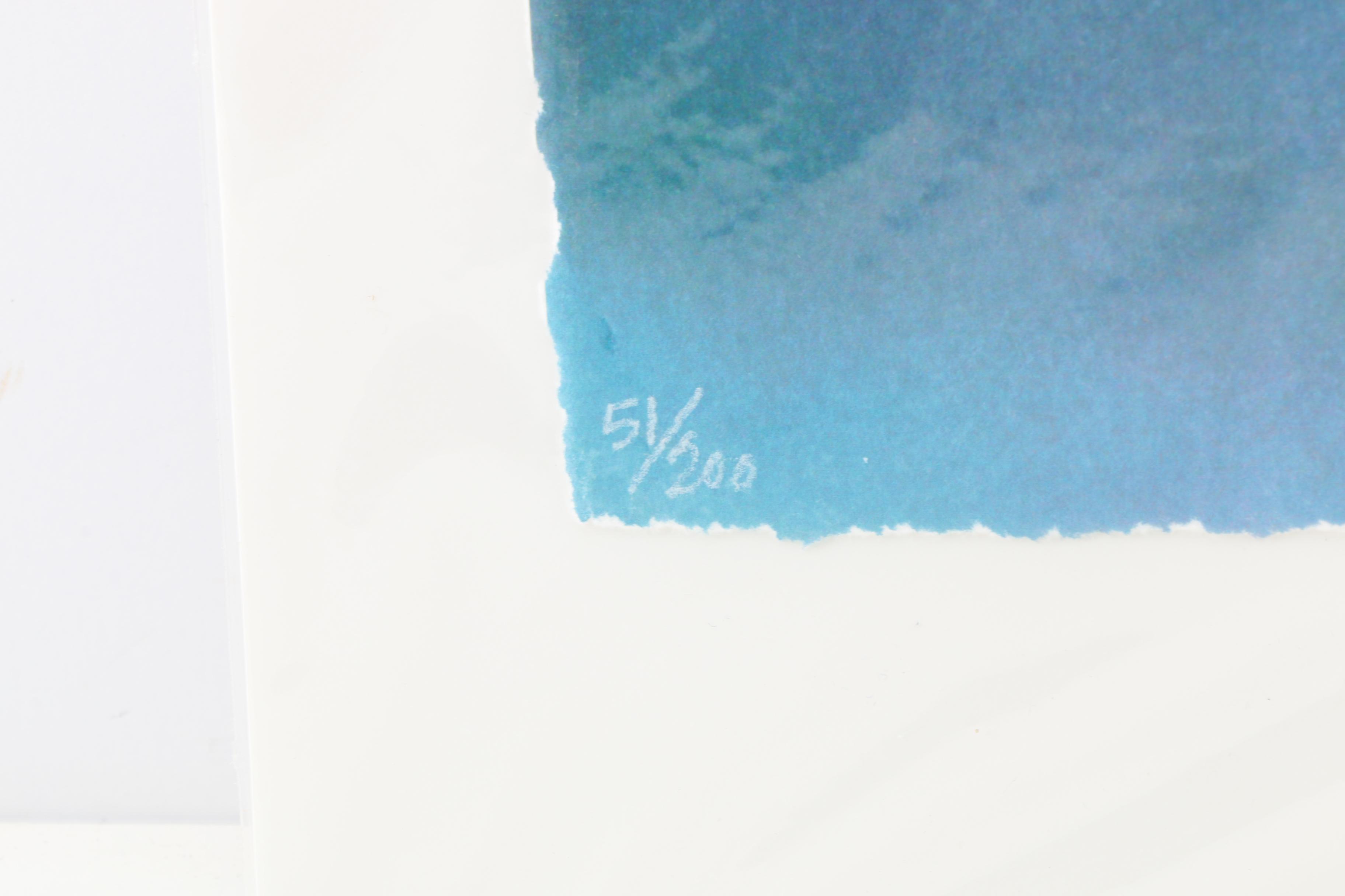 C.L. Cunningham Limited Edition Giclee Prints on Paper "Skyward I-IV"