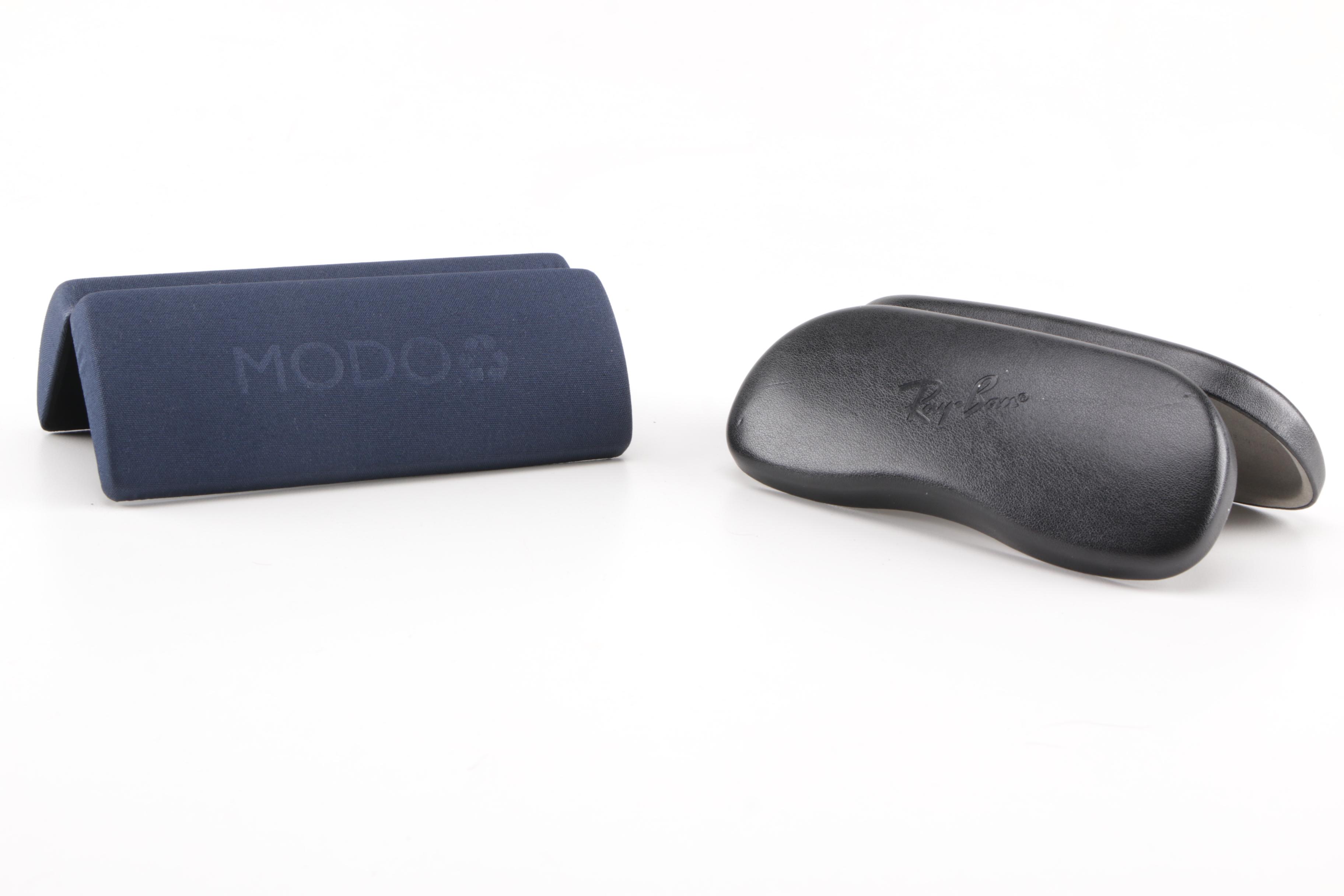 Assortment of Dust Bags and Eyeglass Cases