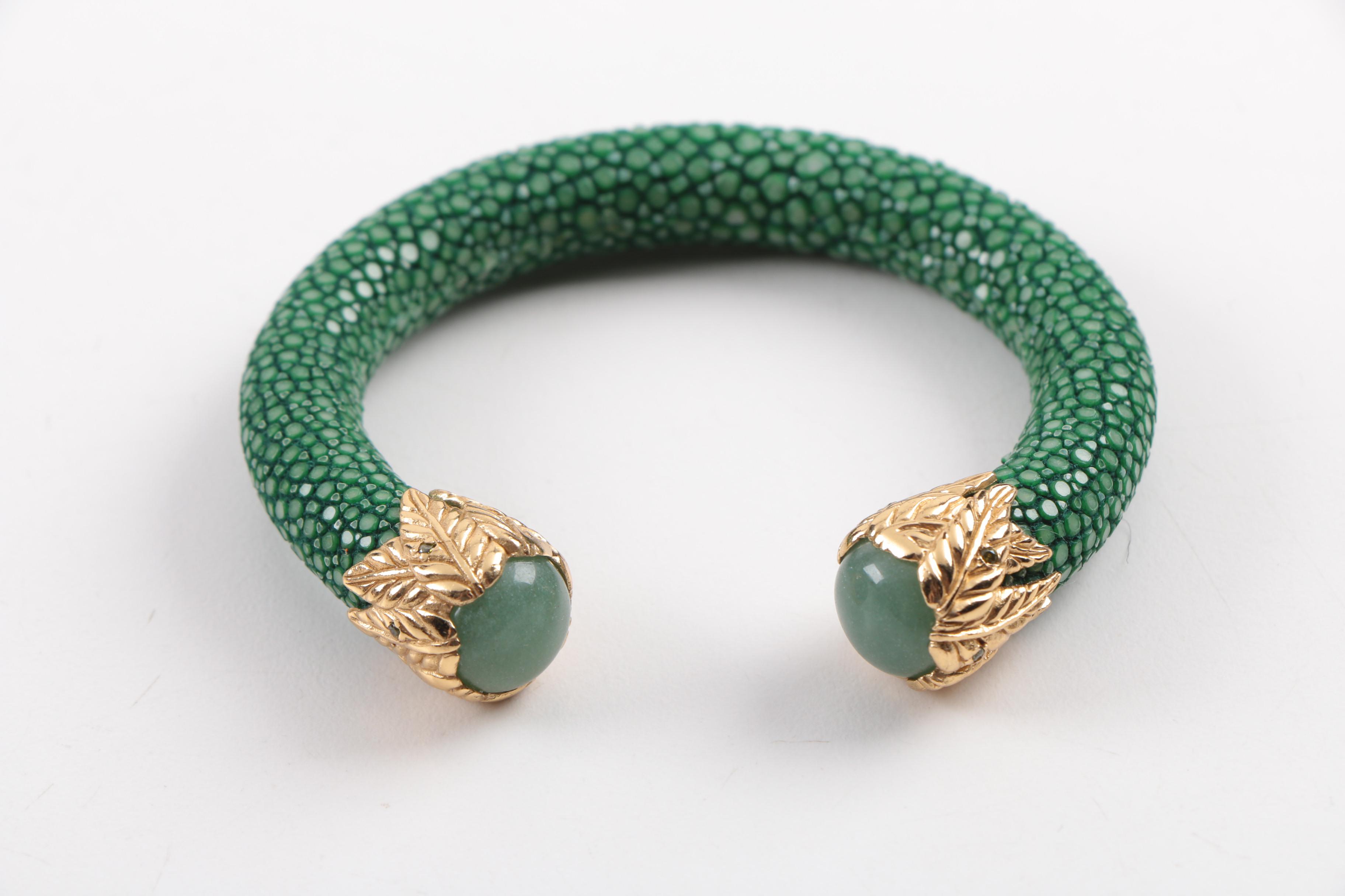 Bracelets and Watch With Rose Quartz and Aventurine