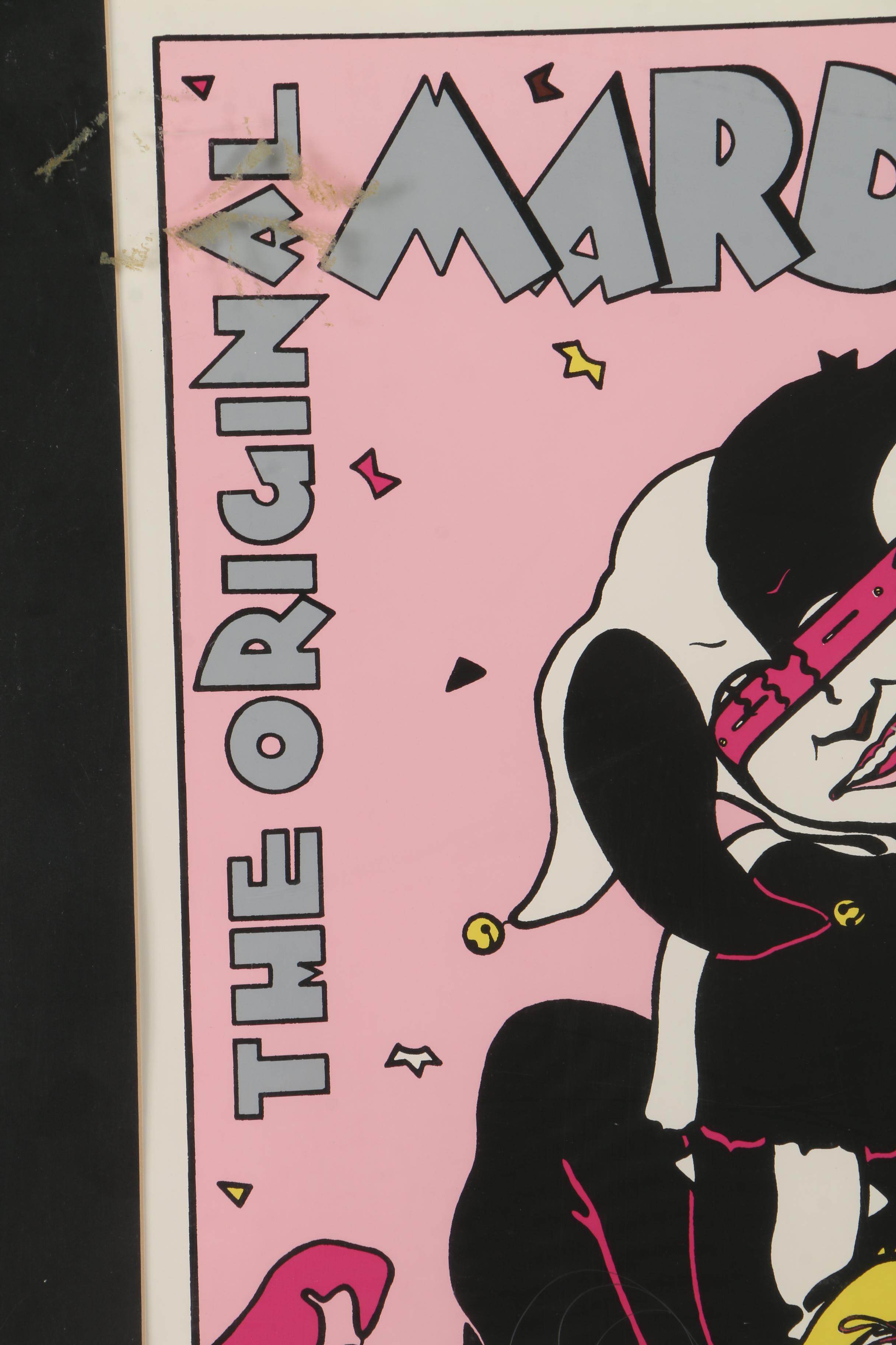 C.L. Cunningham Serigraph on Paper "The Original Mardi Gras, Mobile 1985"