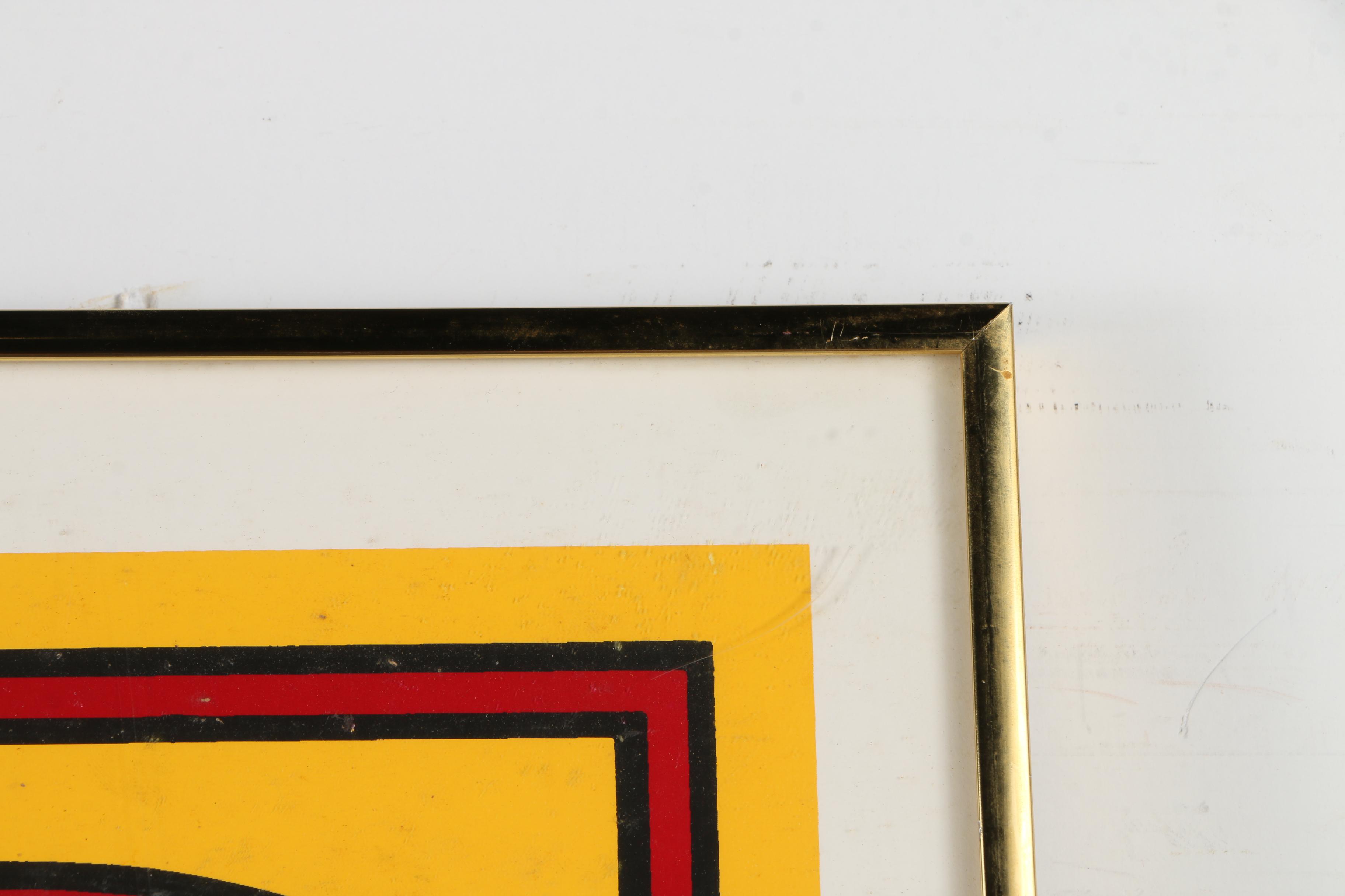 C.L. Cunningham Vintage Artist's Proof Serigraph "The Original Mardi Gras, Mobile, 1984"