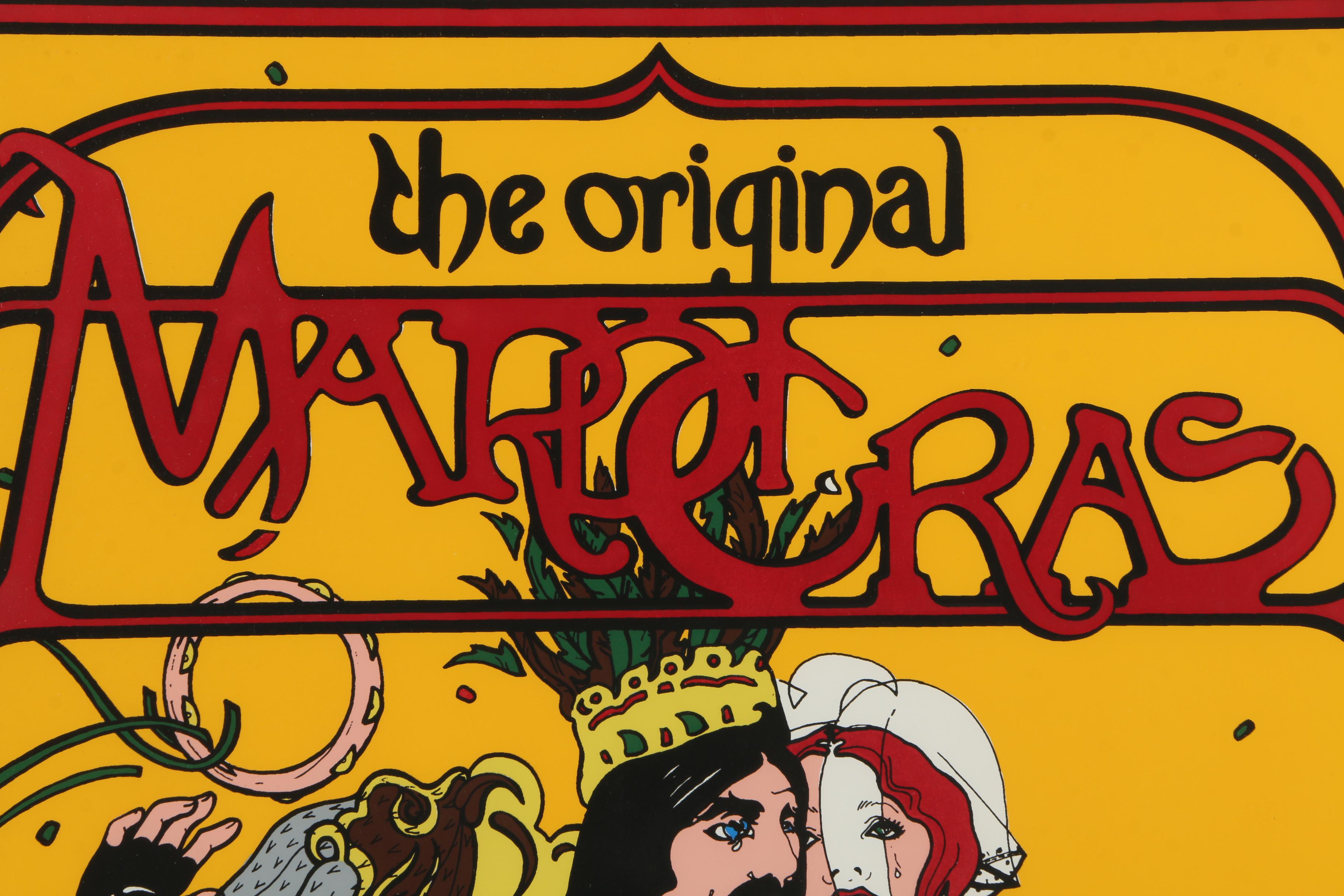 C.L. Cunningham Signed Serigraph on Paper "The Original Mardi Gras Mobile 1984"