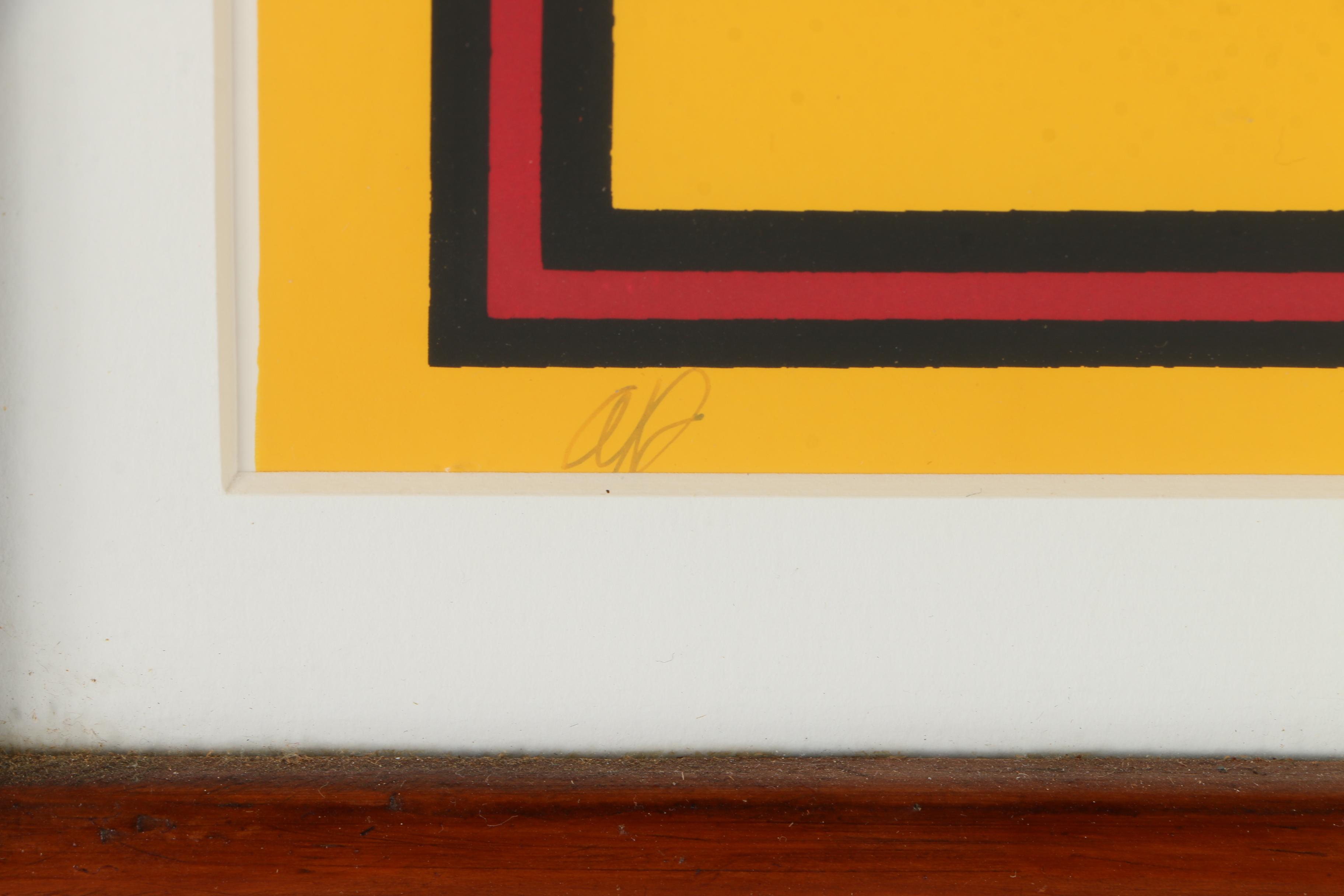 C.L. Cunningham Signed Serigraph on Paper "The Original Mardi Gras Mobile 1984"