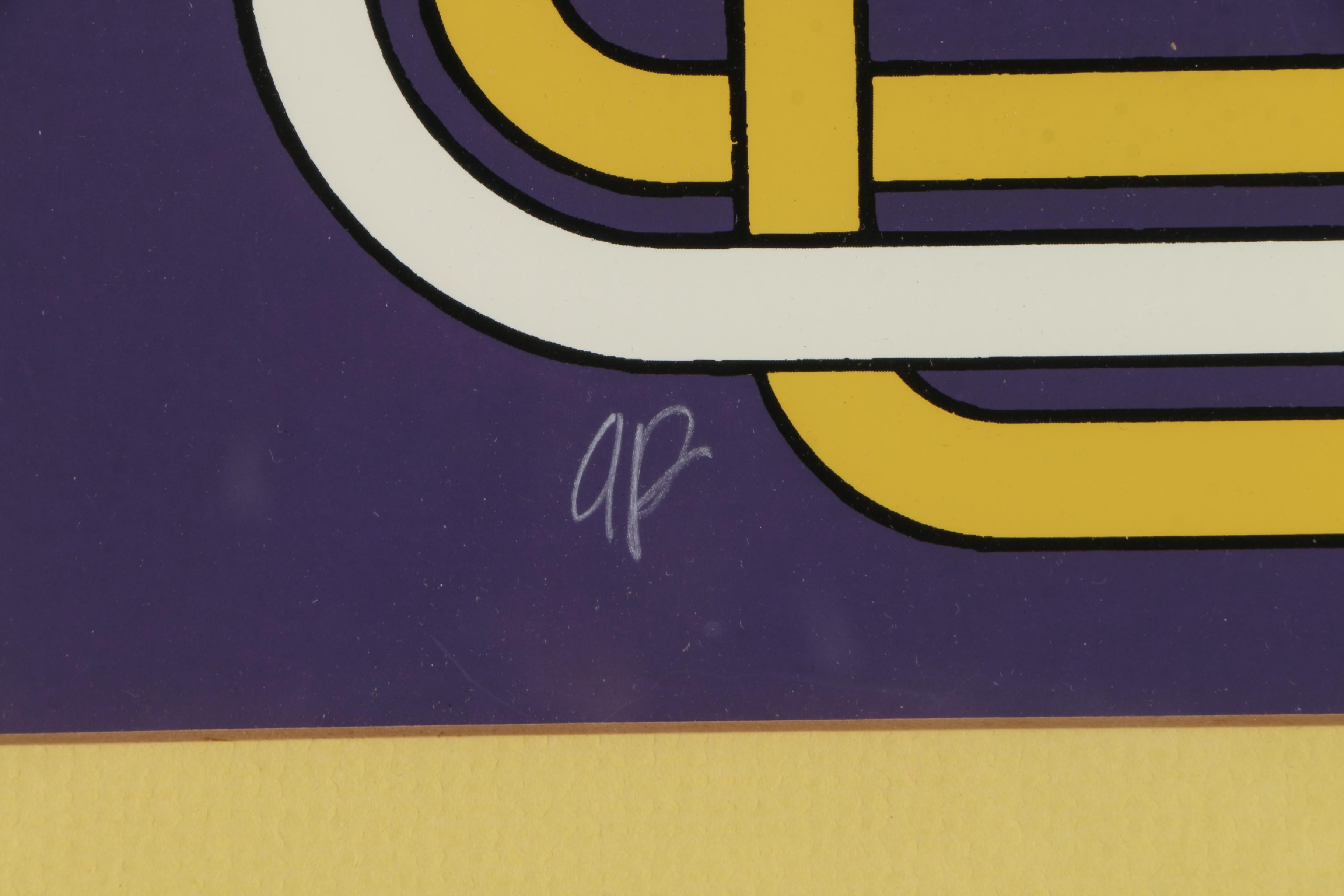 C.L. Cunningham Artist Proof Serigraph on Paper for "The Original Mardi Gras, Mobile 1982"