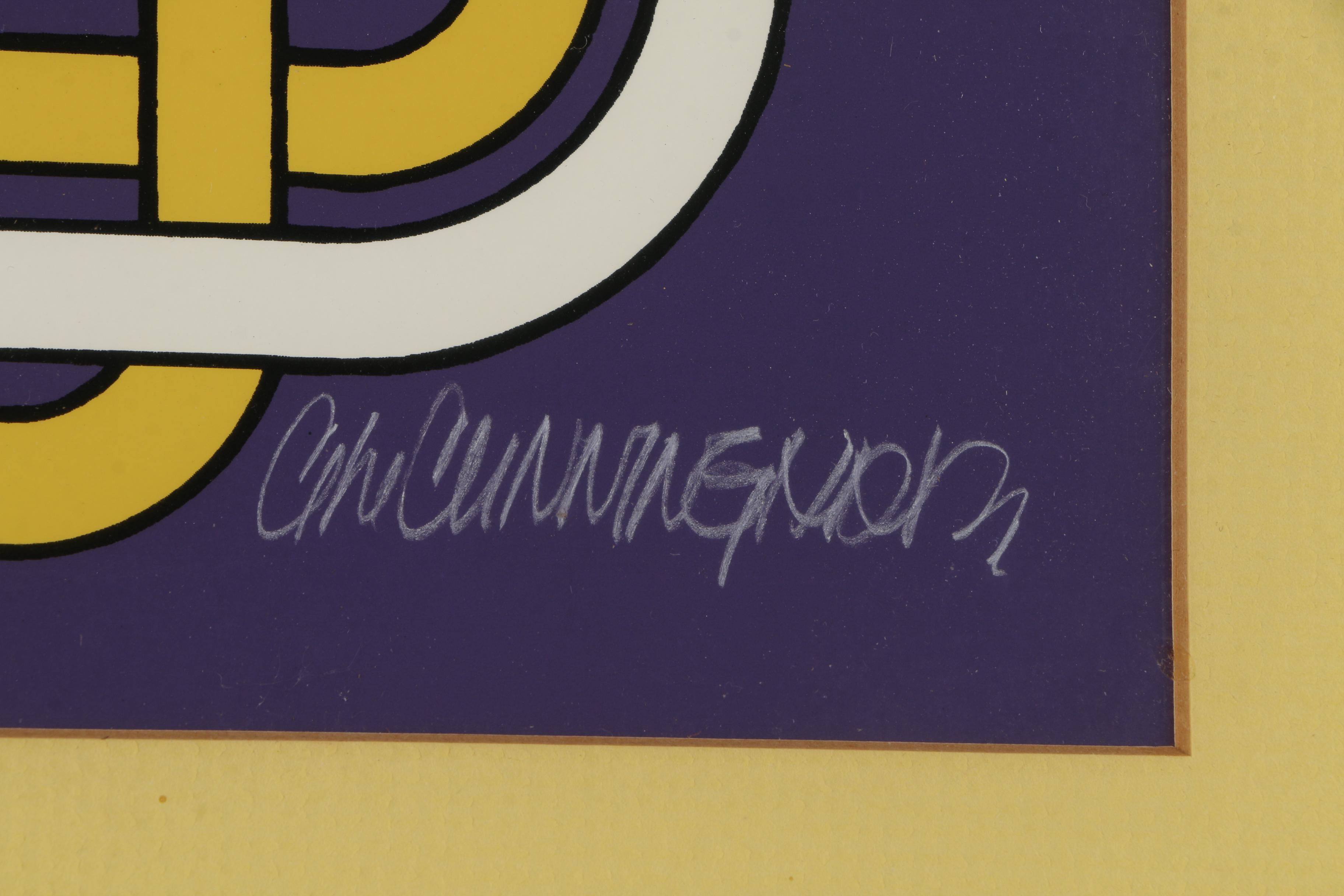 C.L. Cunningham Artist Proof Serigraph on Paper for "The Original Mardi Gras, Mobile 1982"