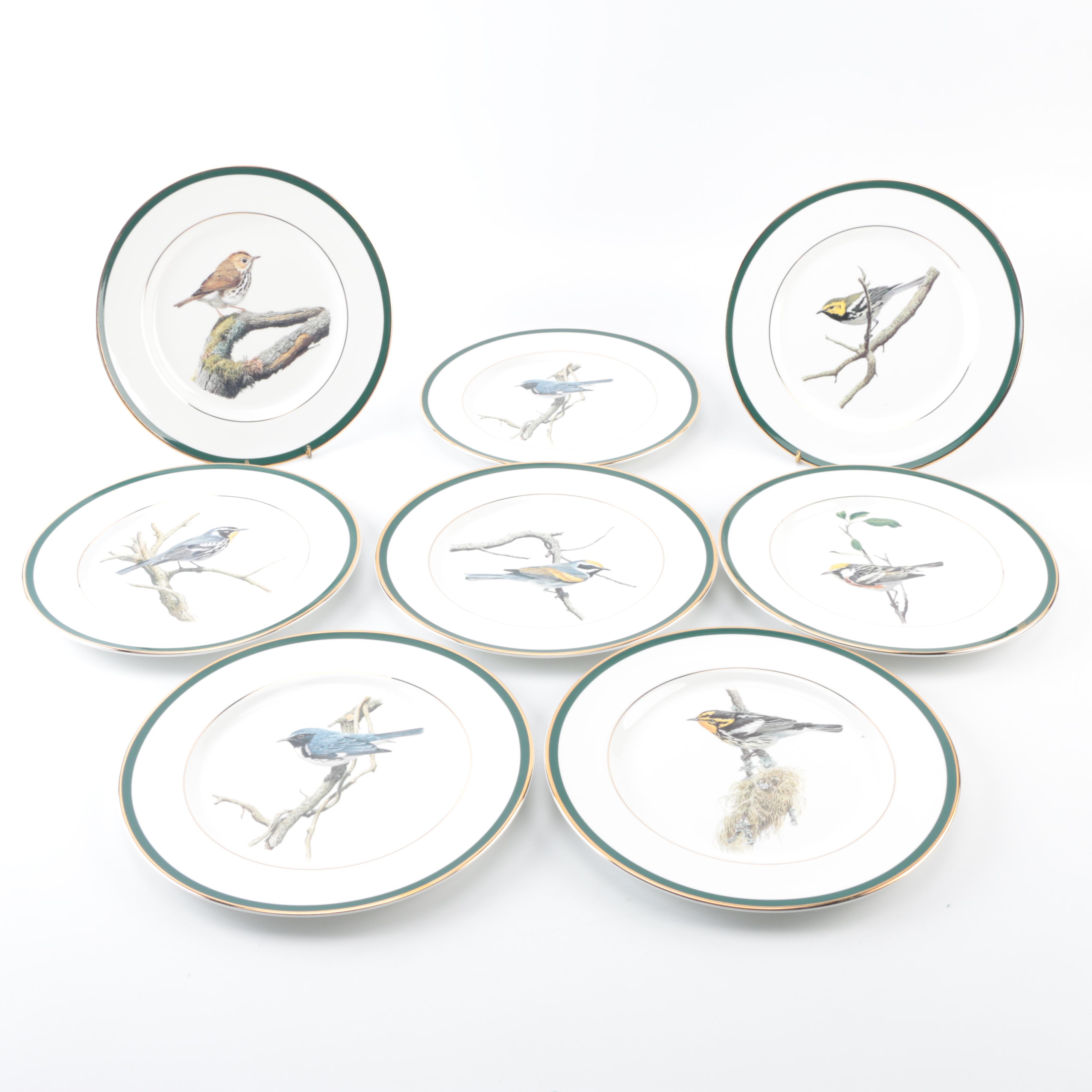 Anthony Henneberg for Drakenberg Limited Edition Warbler Plates