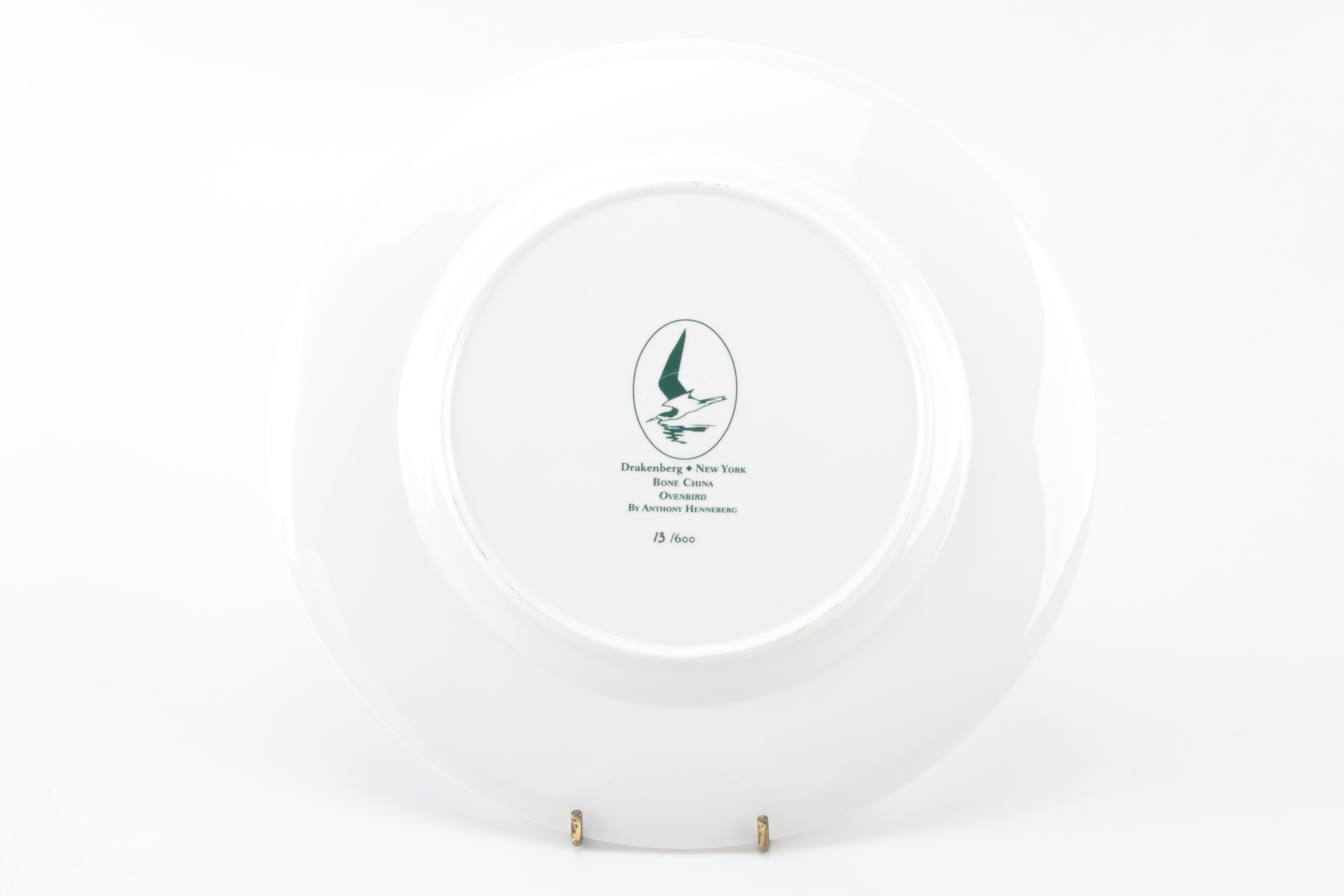 Anthony Henneberg for Drakenberg Limited Edition Warbler Plates