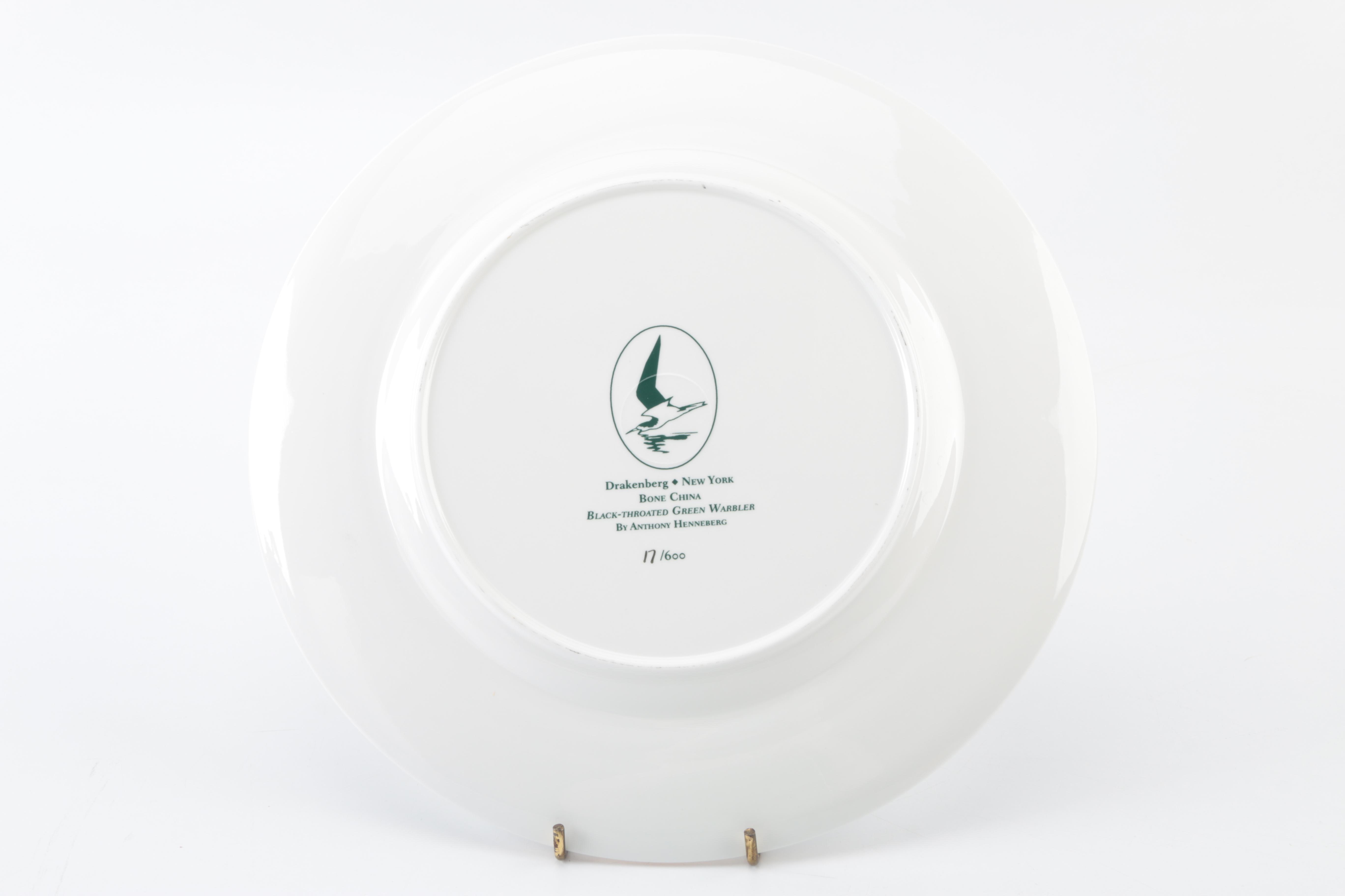 Anthony Henneberg for Drakenberg Limited Edition Warbler Plates