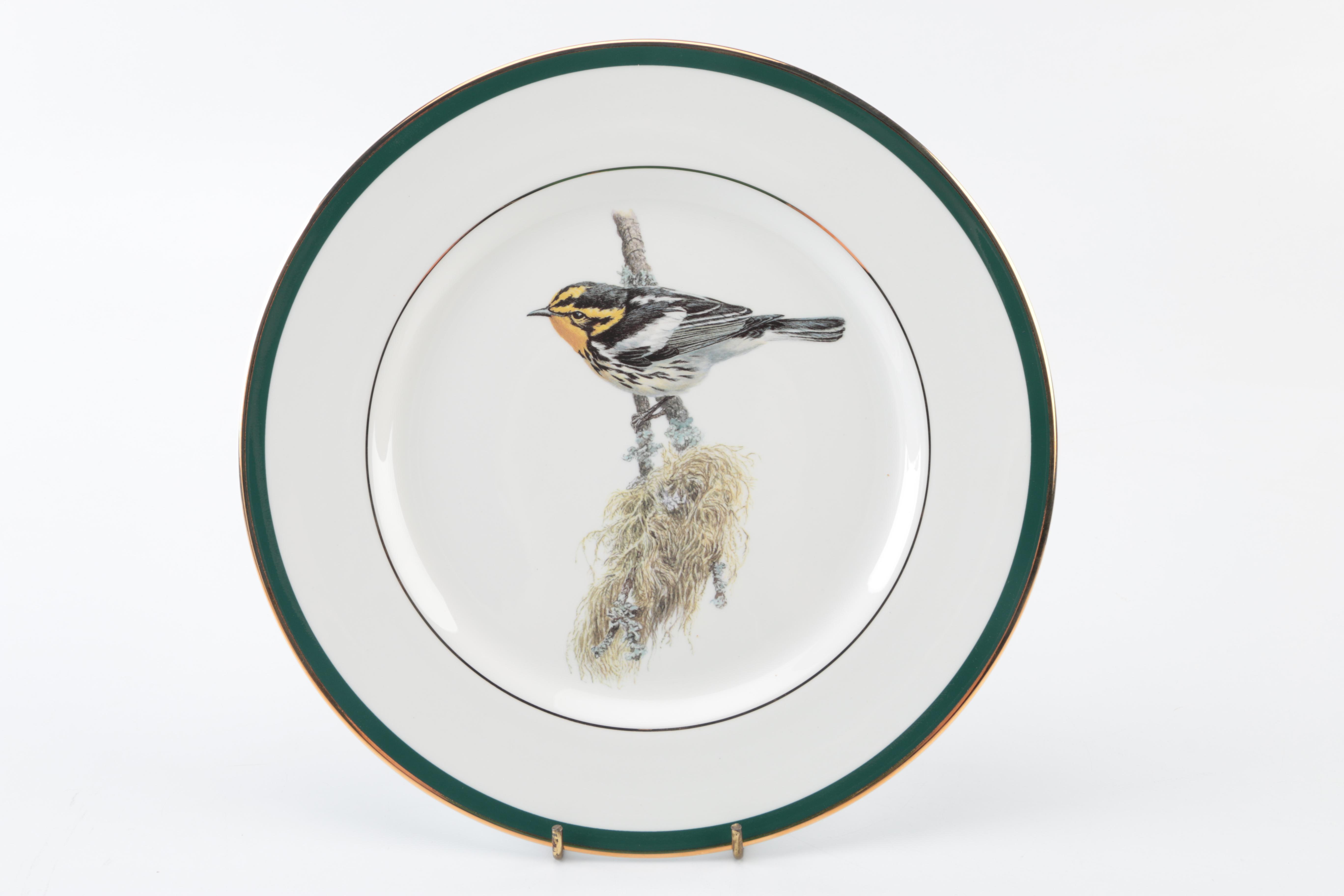 Anthony Henneberg for Drakenberg Limited Edition Warbler Plates