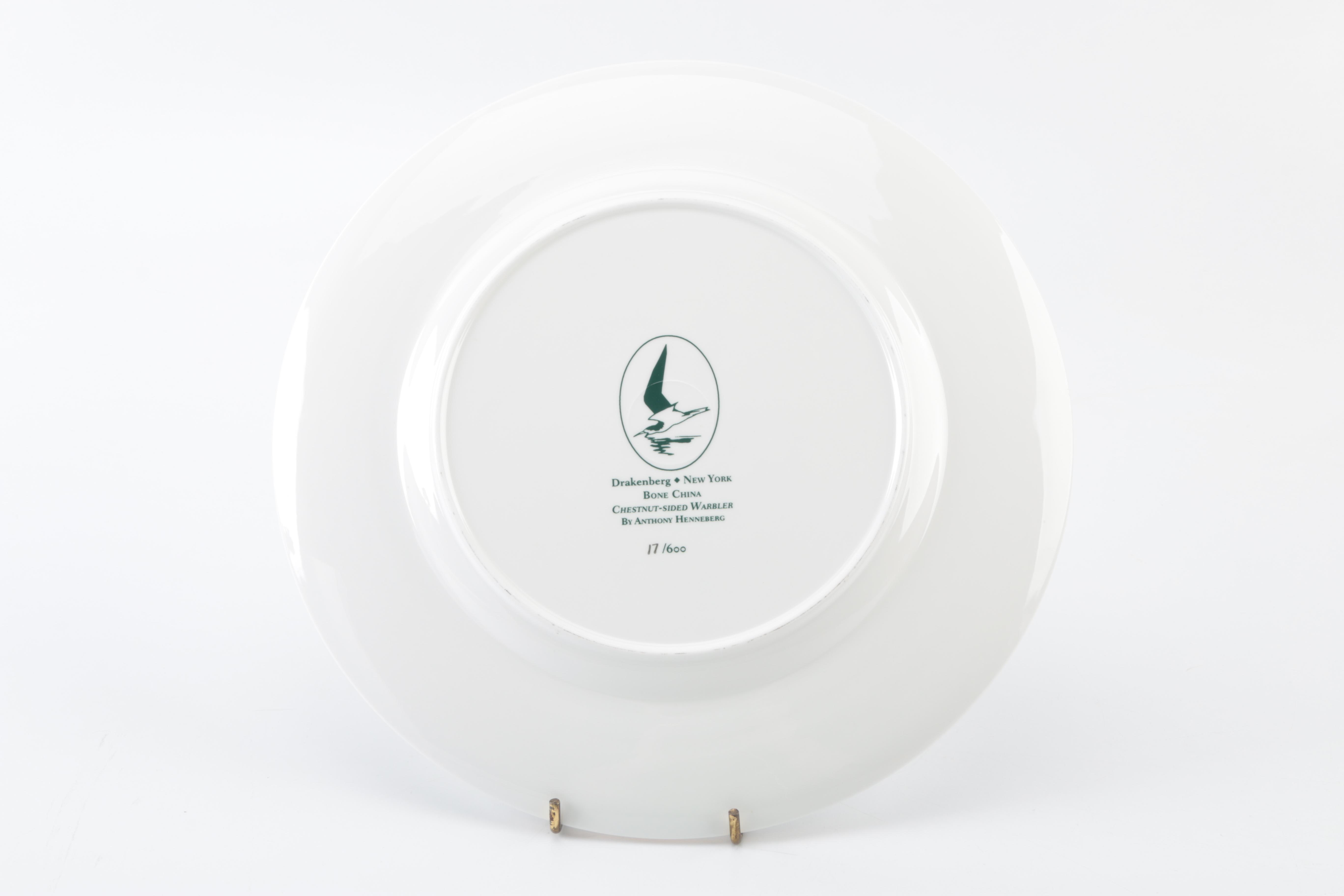 Anthony Henneberg for Drakenberg Limited Edition Warbler Plates