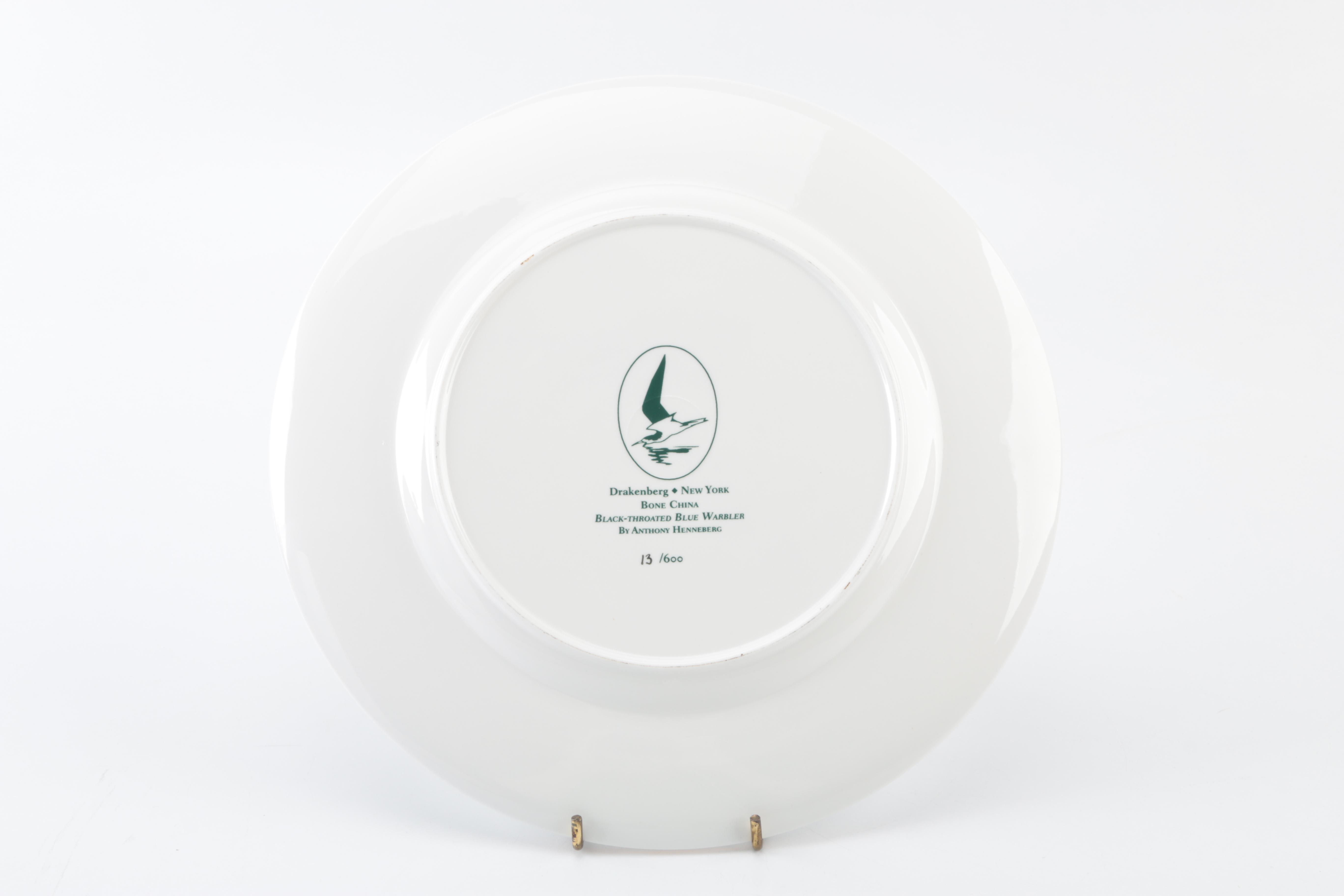 Anthony Henneberg for Drakenberg Limited Edition Warbler Plates