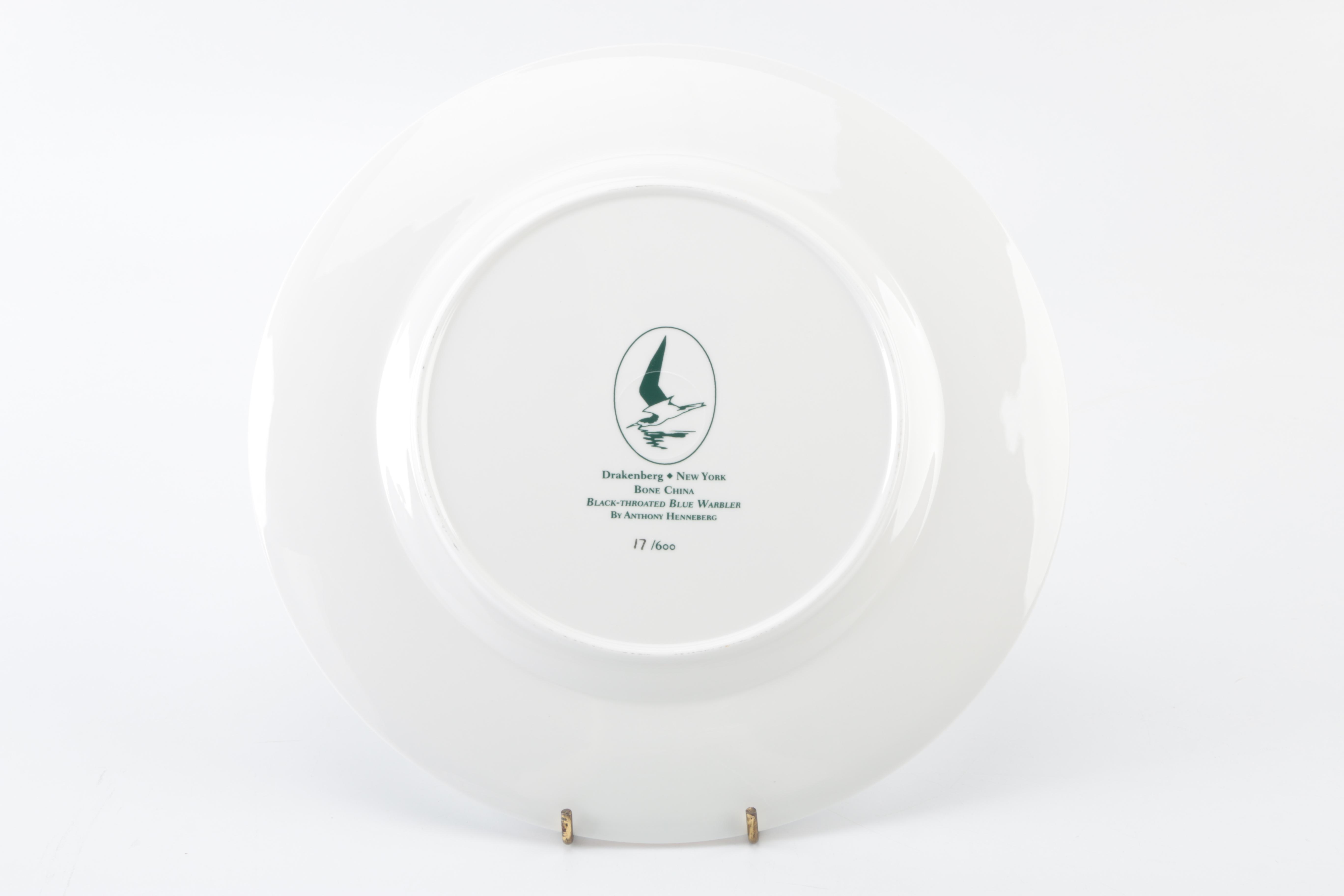 Anthony Henneberg for Drakenberg Limited Edition Warbler Plates