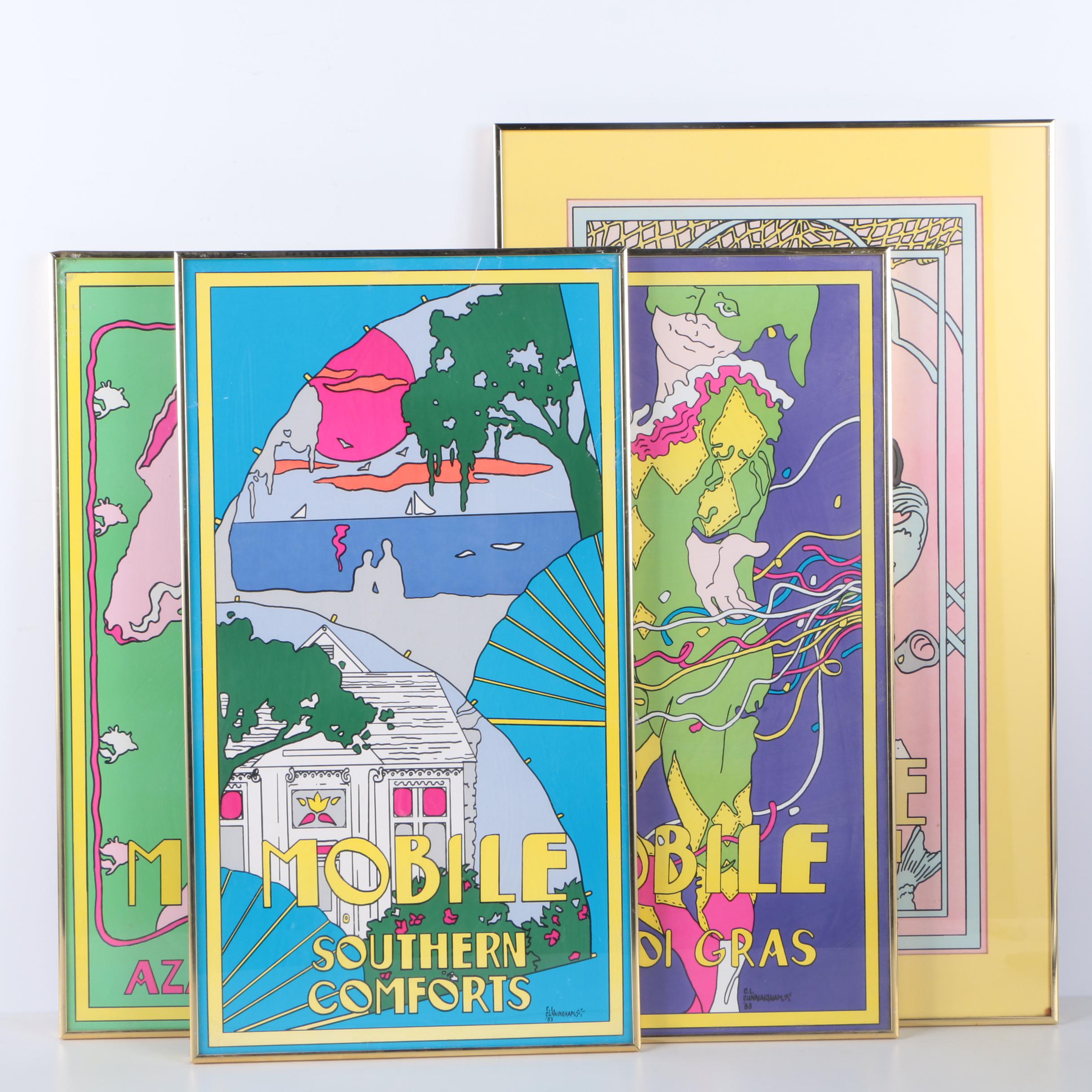 C.L. Cunningham Print for Mobile, Alabama