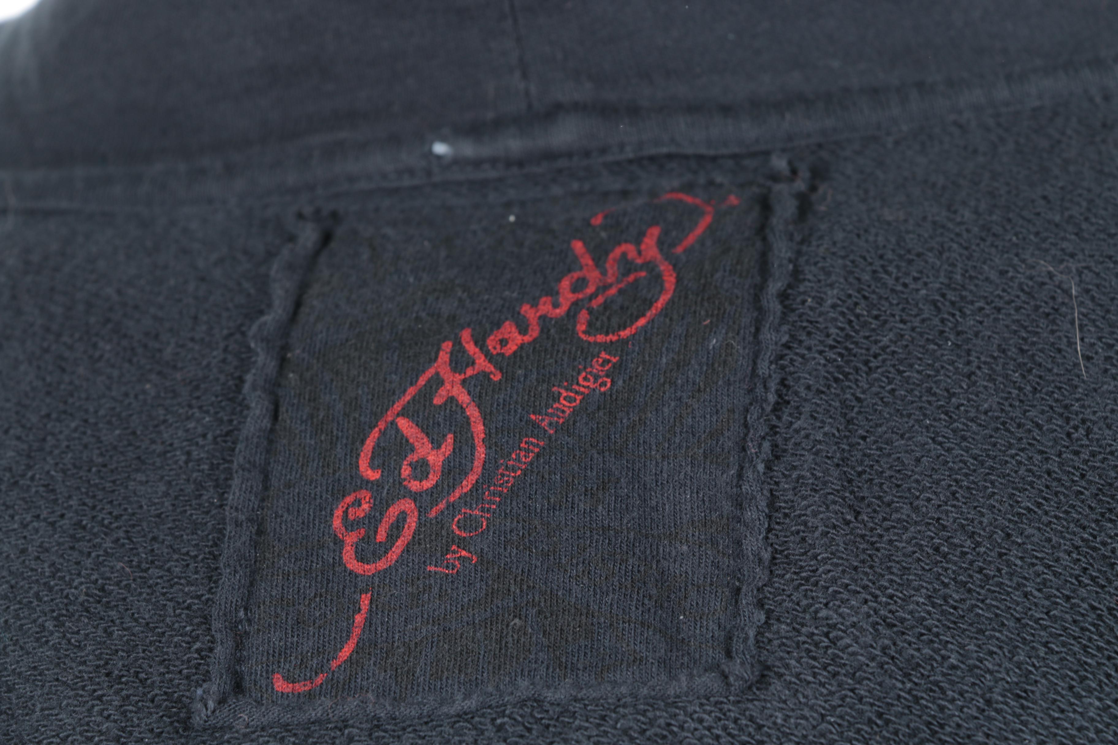 Ed Hardy by Christian Audigier Zip Up Hoodie