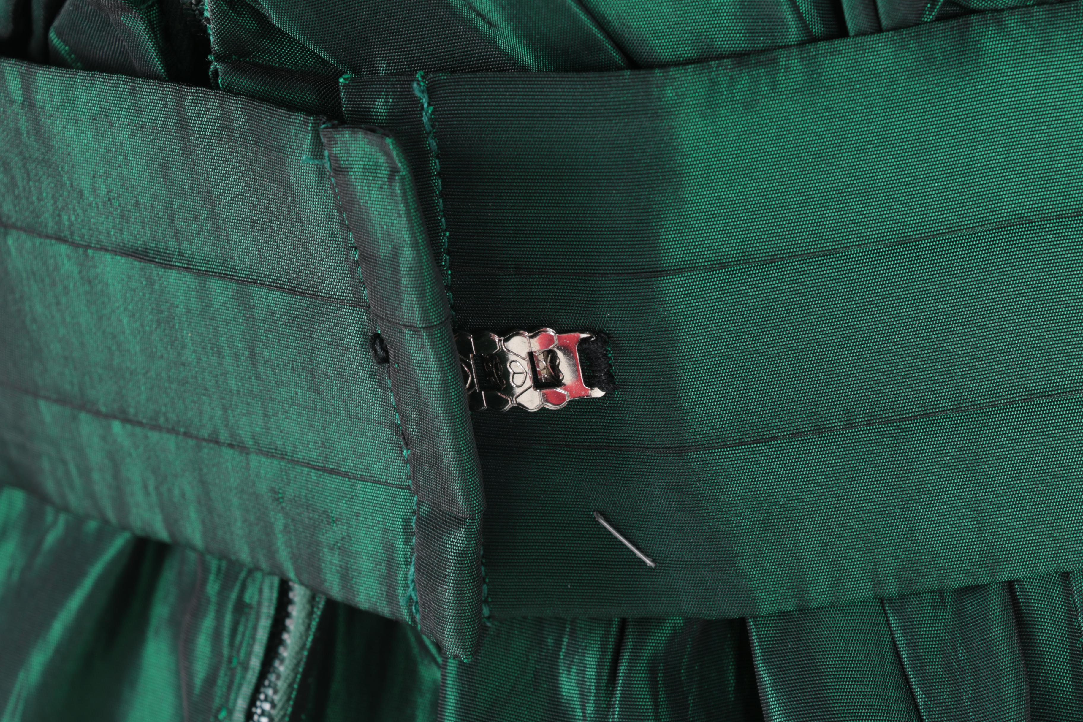 Vintage Strapless Taffeta Gown Worn by C.L. Cunningham