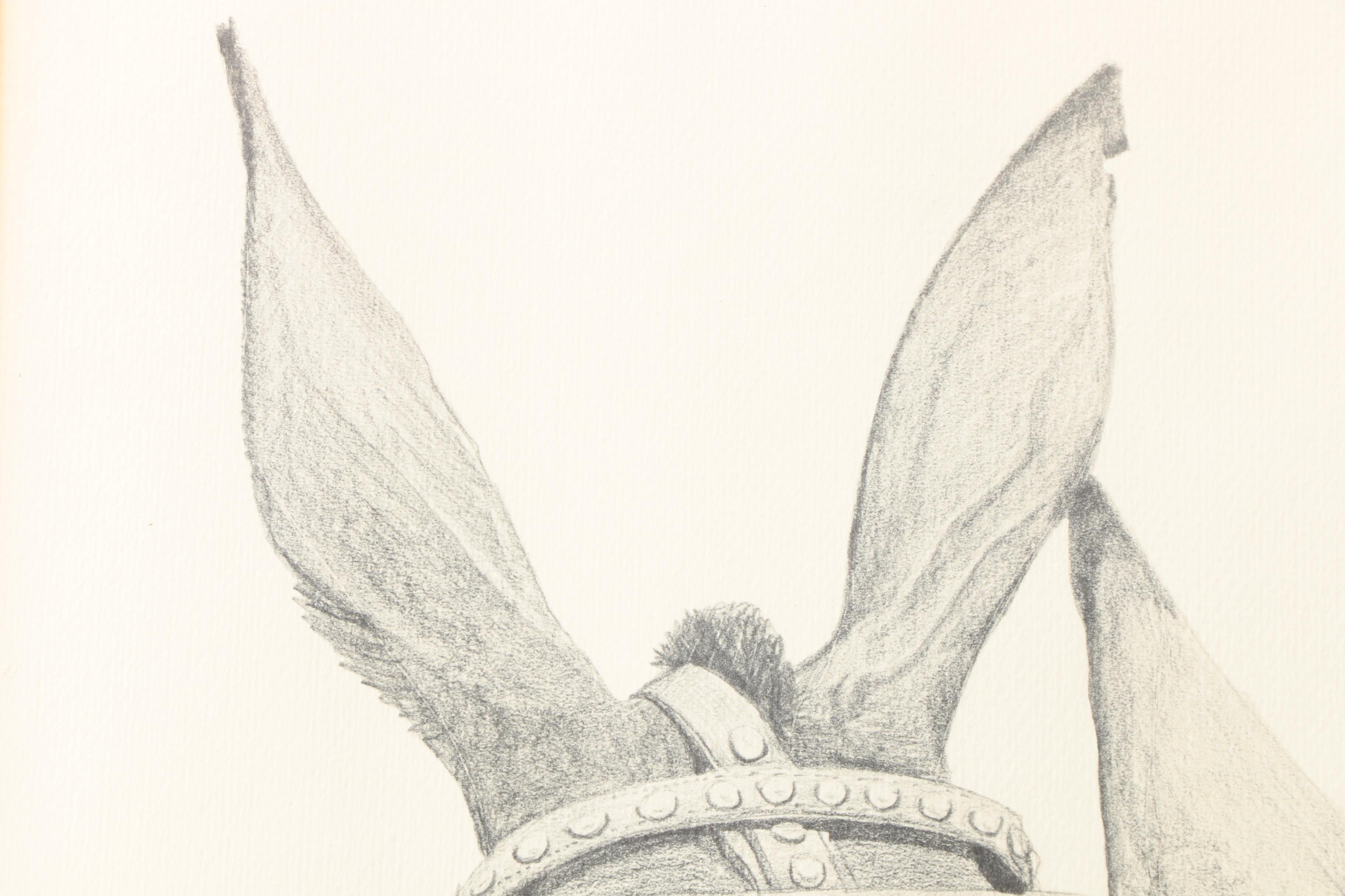 Offset Lithographic Reproduction after Bonnie Shields "Tennessee Mule"