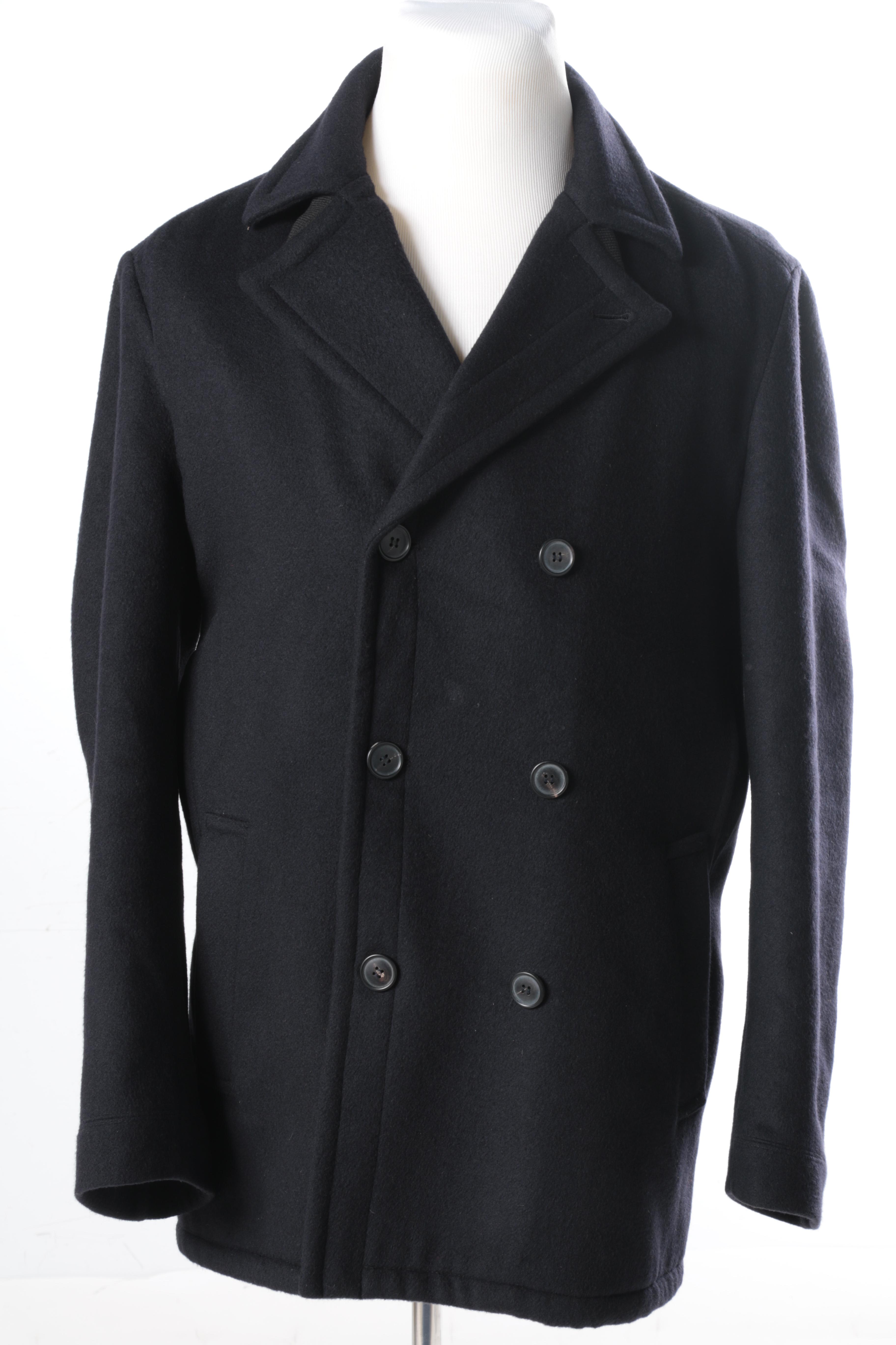 Calvin Klein Collection Cashmere Pea Coat