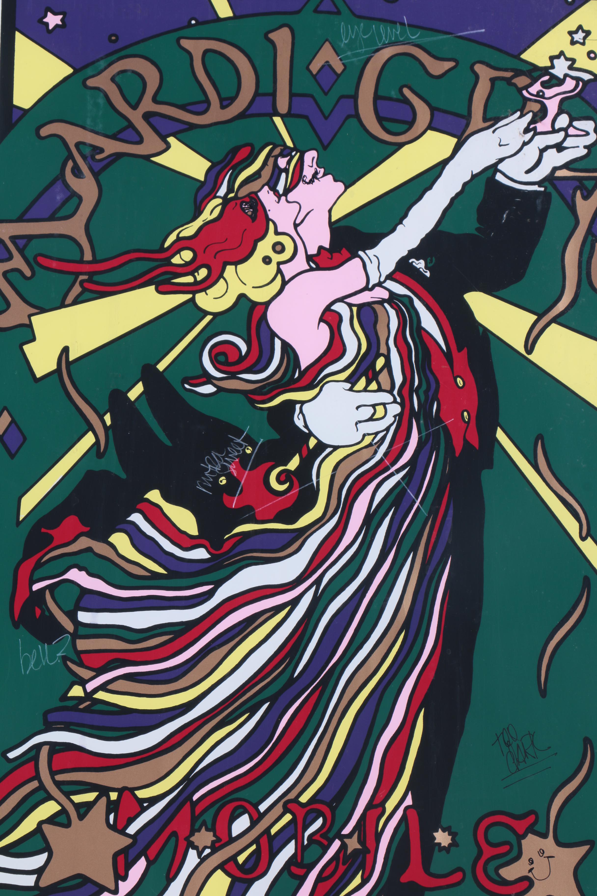 C.L. Cunningham Artist Proof Serigraph on Paper for "The Original Mardi Gras, 1986" in Mobile