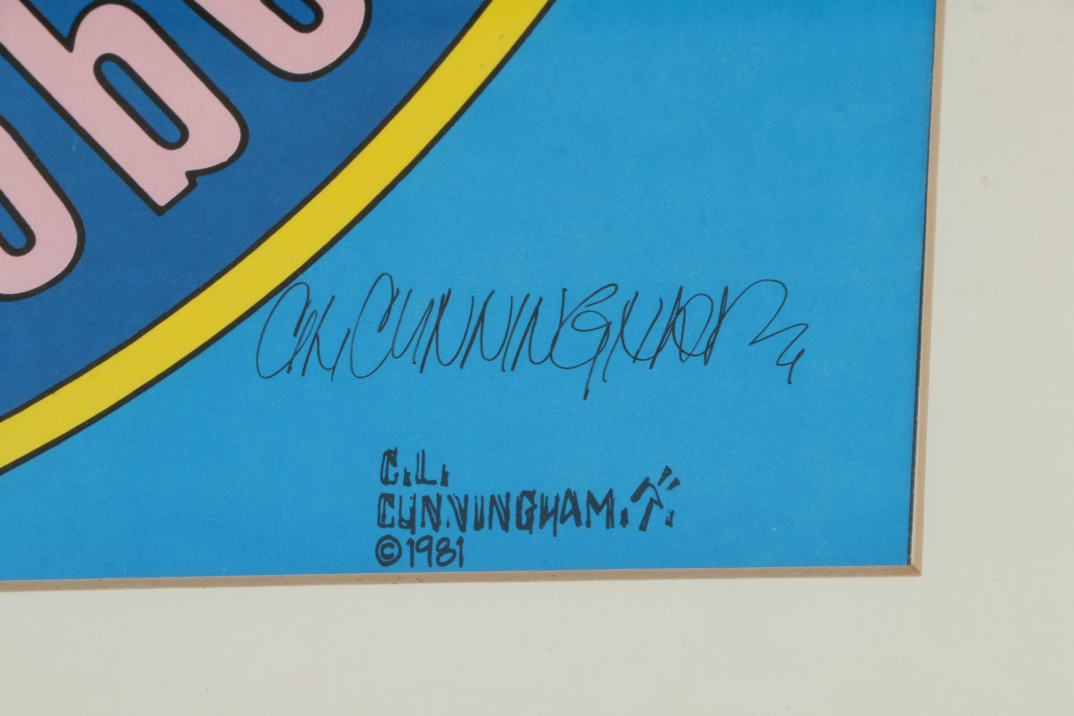 C.L. Cunningham Gulf Shore Shrimp Festival Print, Cookbook, and Apron