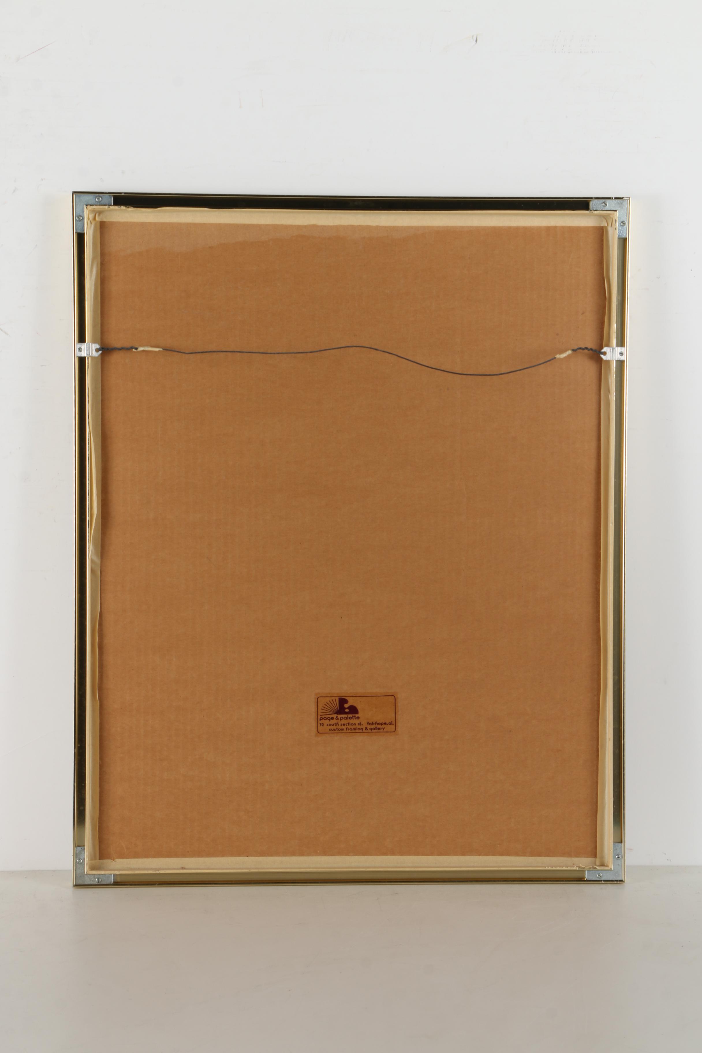 C.L. Cunningham Gulf Shore Shrimp Festival Print, Cookbook, and Apron