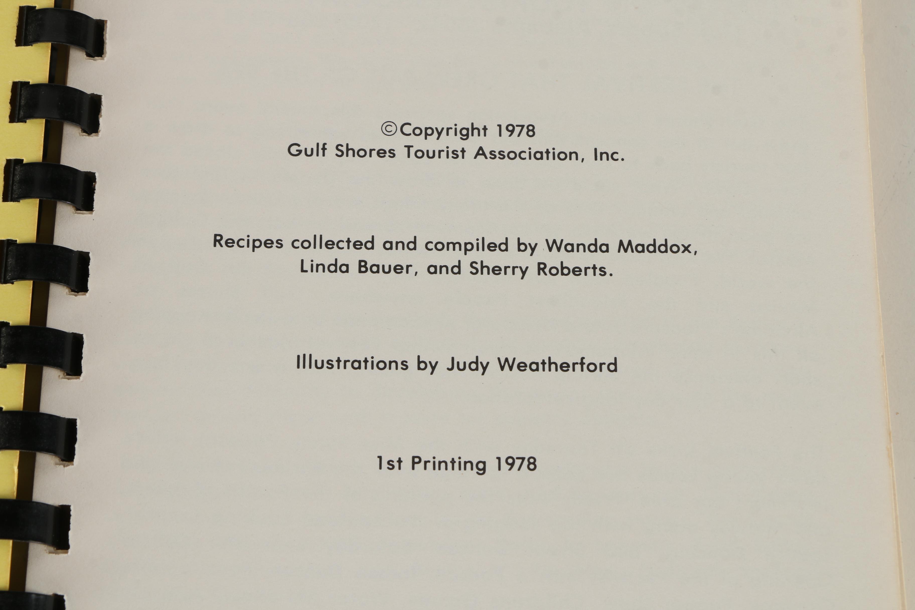 C.L. Cunningham Gulf Shore Shrimp Festival Print, Cookbook, and Apron